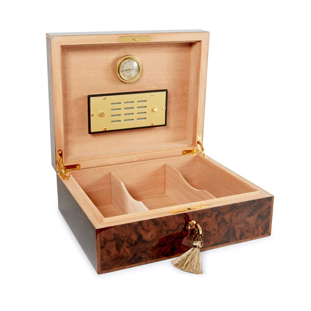 Lacquer Long Stationery Box (Walnut Burl) – Hudson & Vine