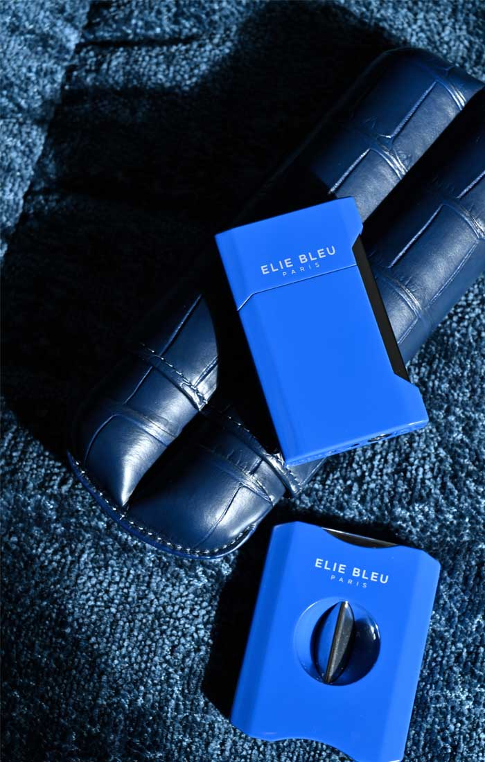 Lighter and cigar cutter sets