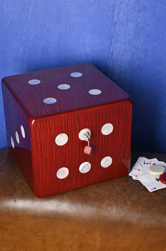 Wood box for card and token | Elie Bleu