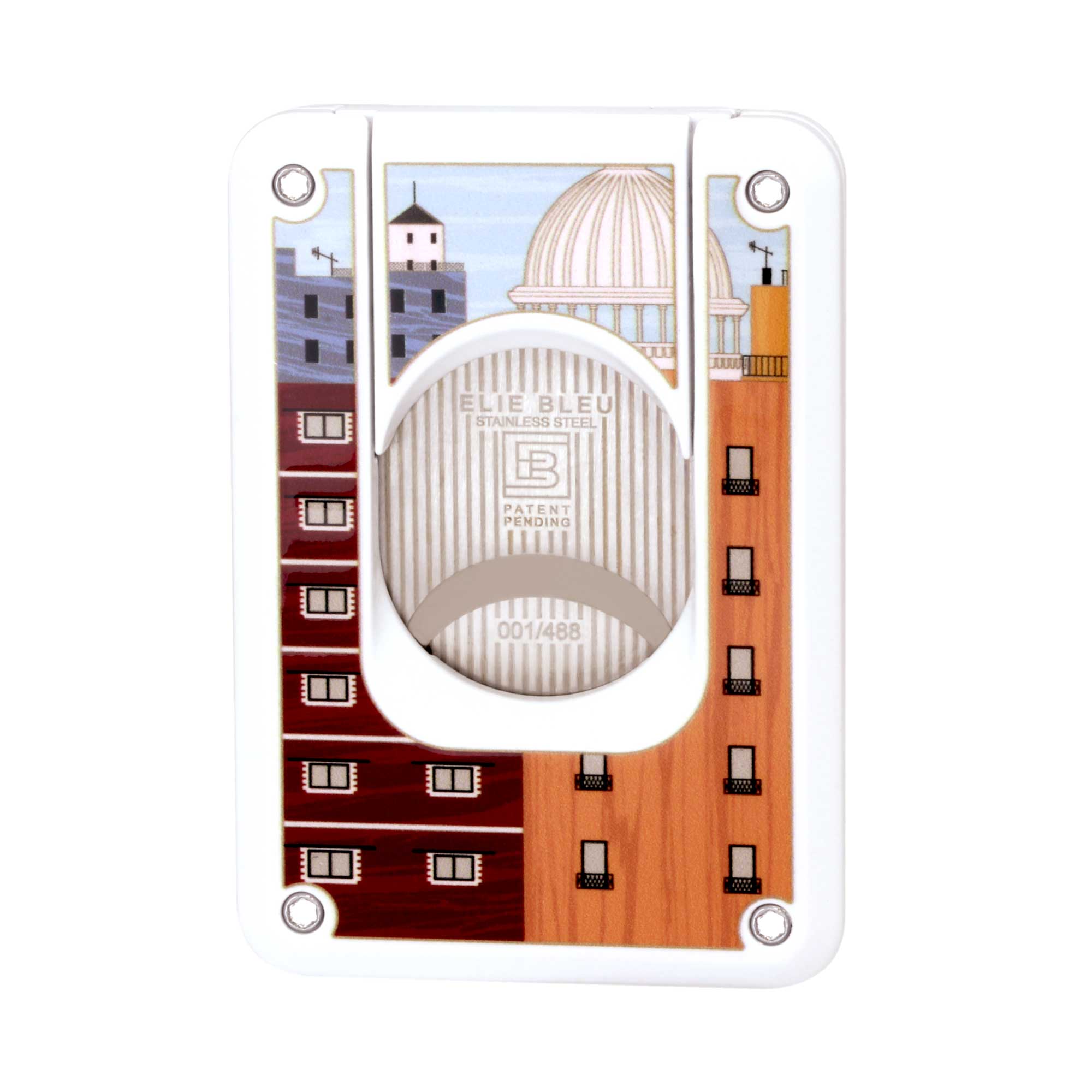 coupe cigare double lame blanc