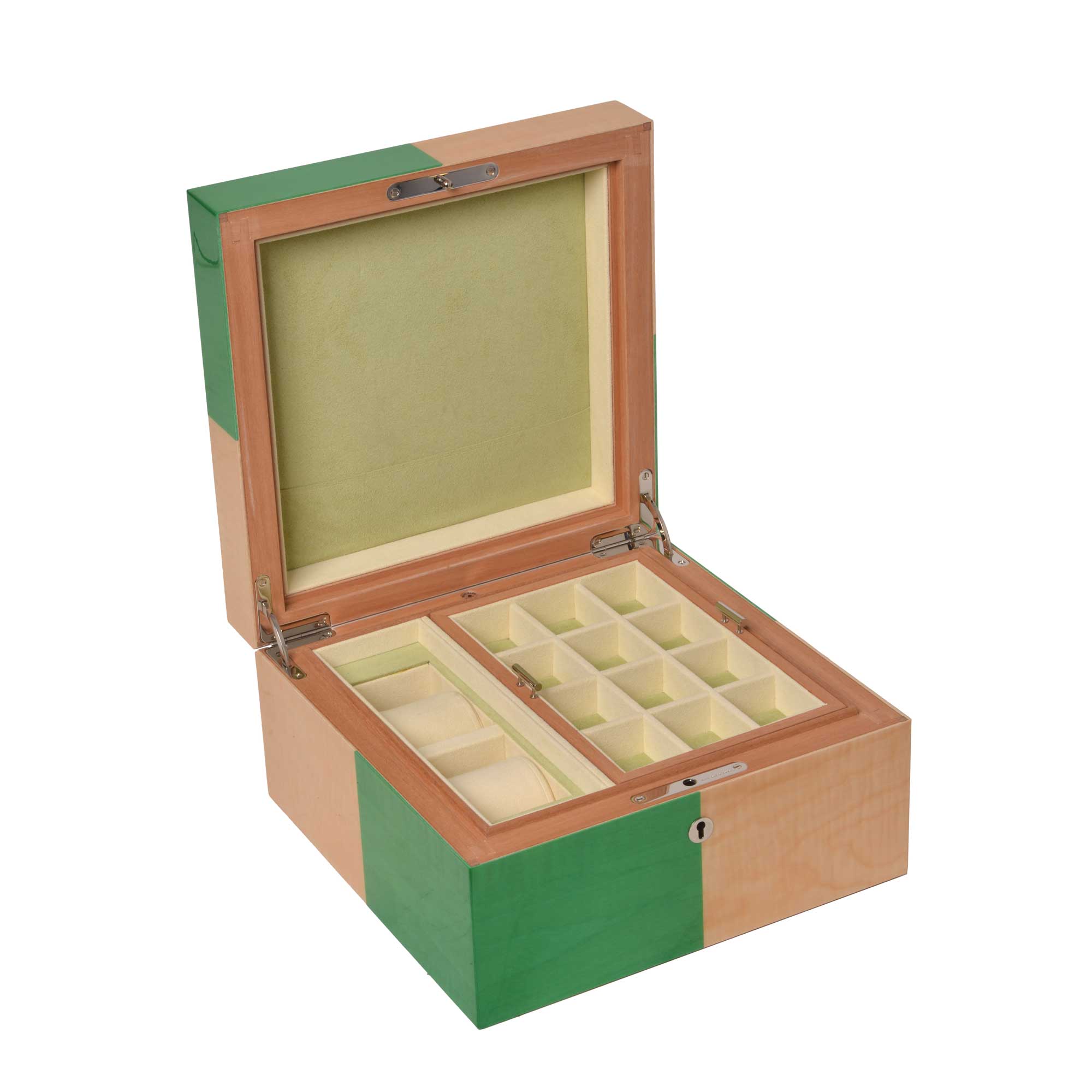 Bicolore - Coffret à Bijoux taille Carré