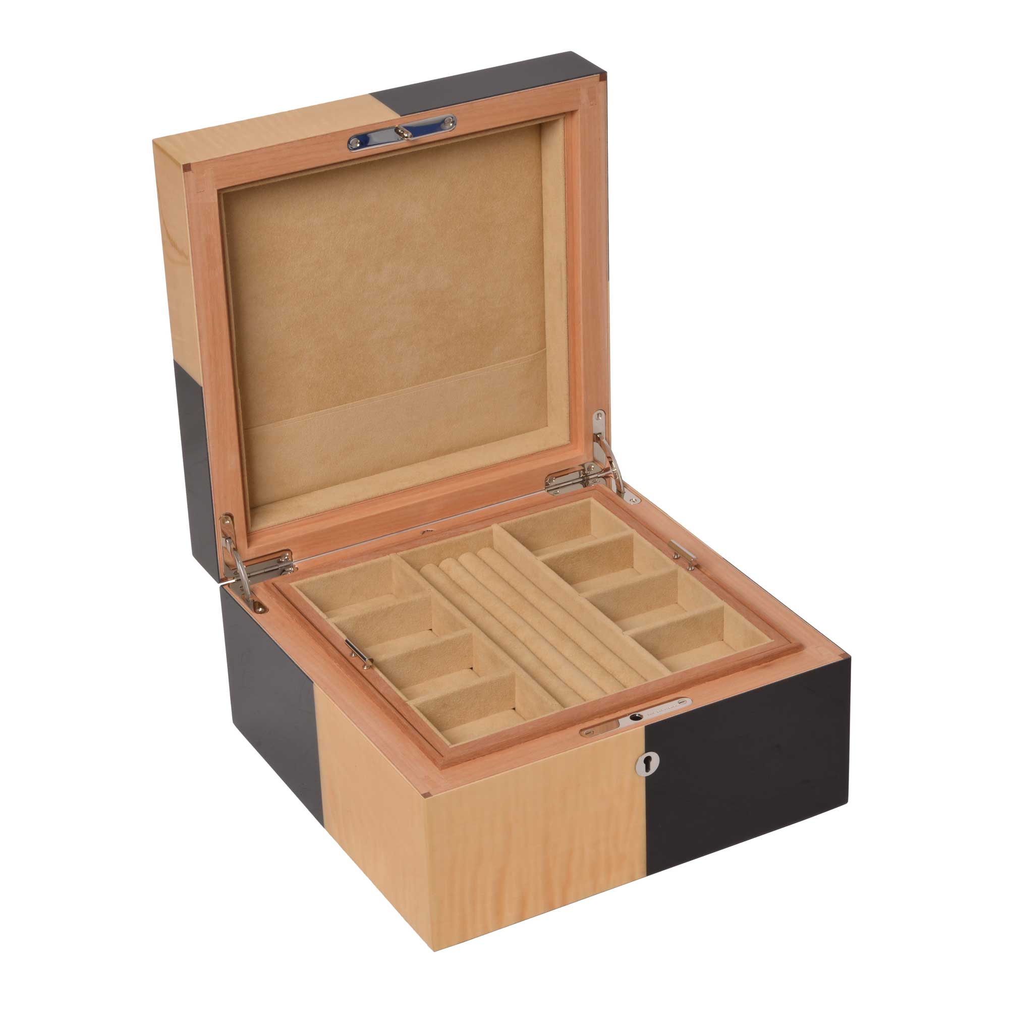 Bicolore - Coffret à Bijoux taille Carré