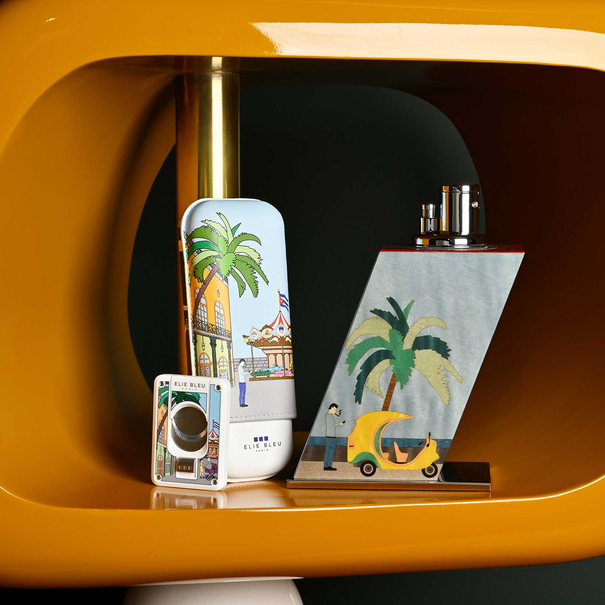 Etui à Cigares Casa Cubana "Carousel" - 2 Cigares calibre 27