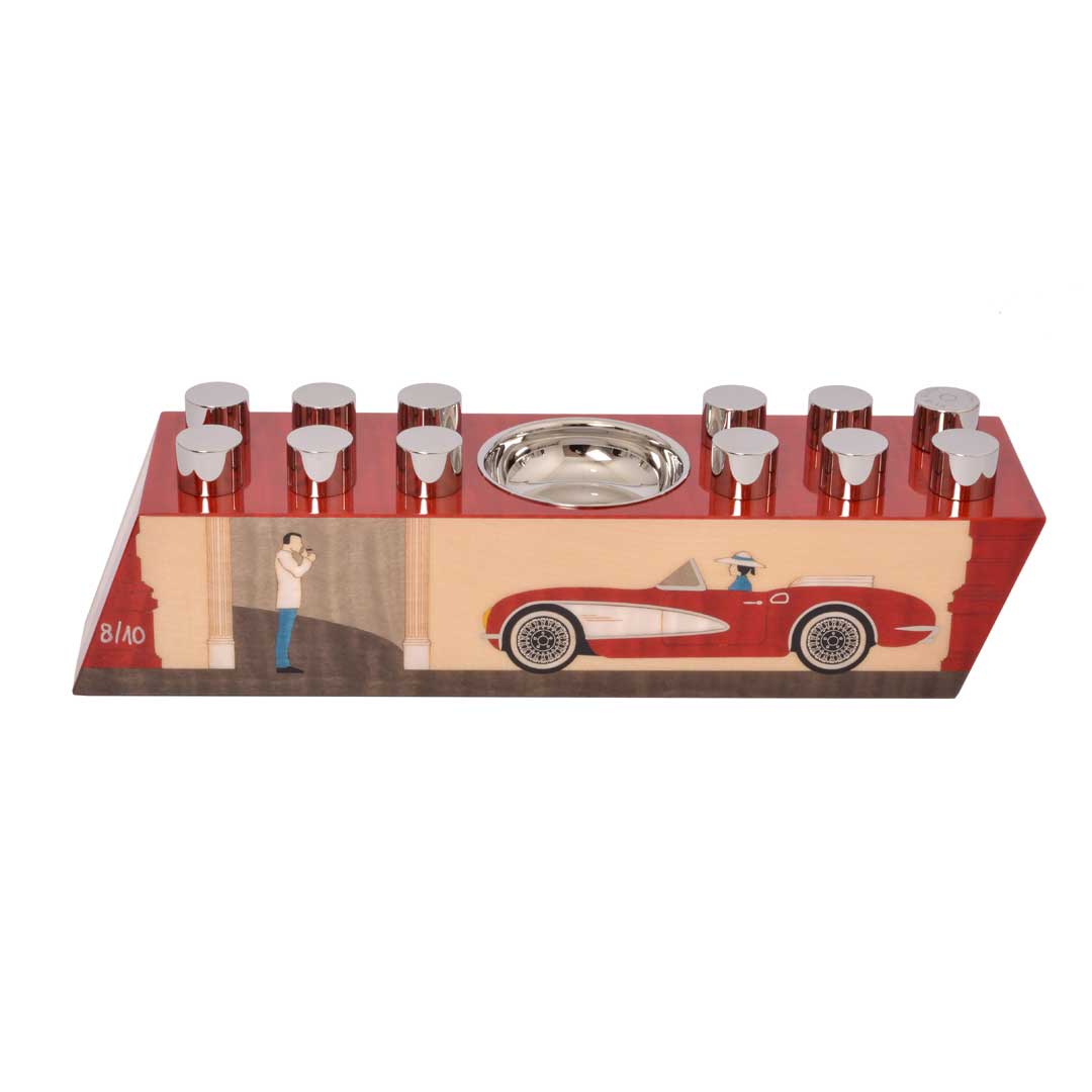 "Casa Cubana" - Cendrier Tête-à-Tête Rouge - Side serie