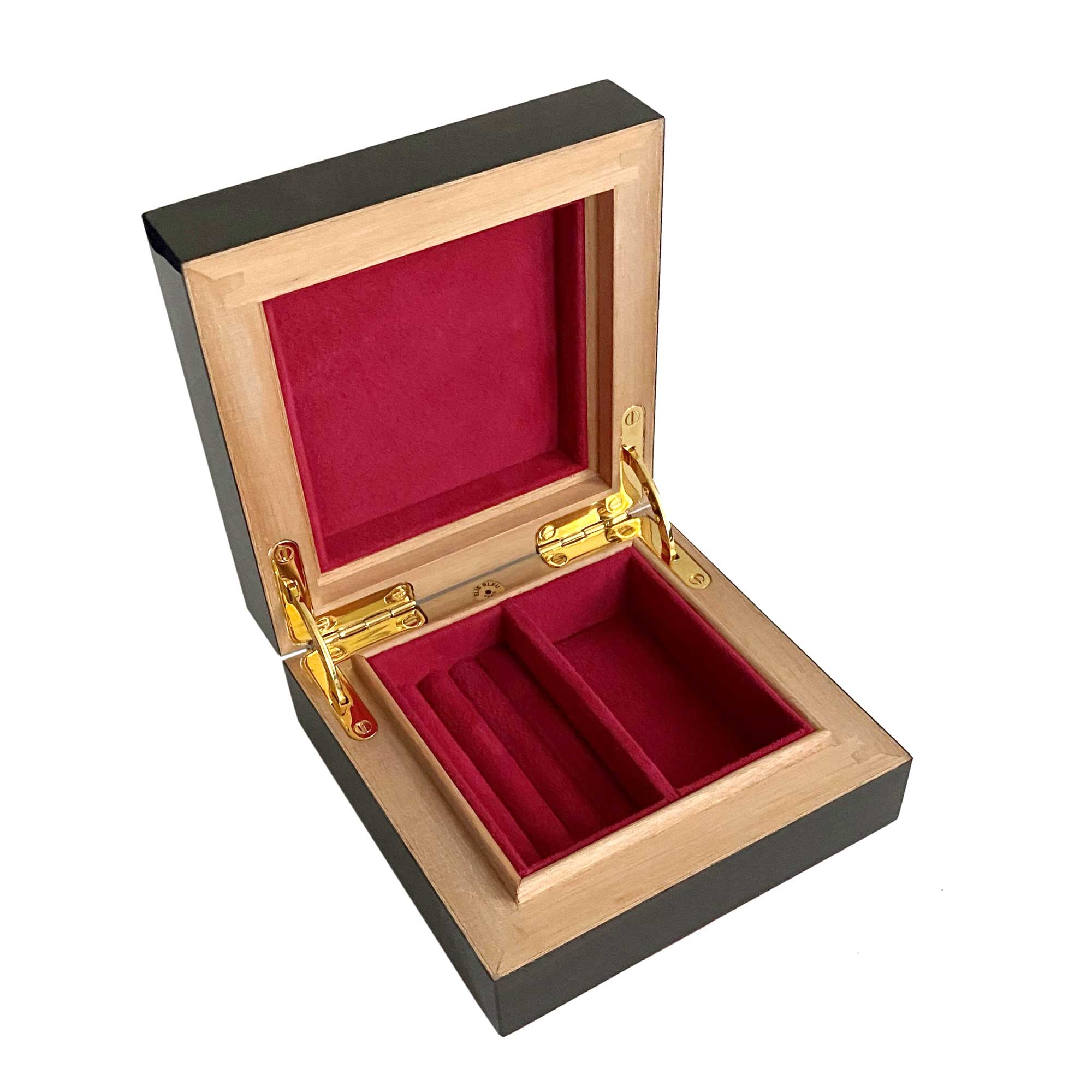 "Classic" - Small jewelry box - Macassar Ebony