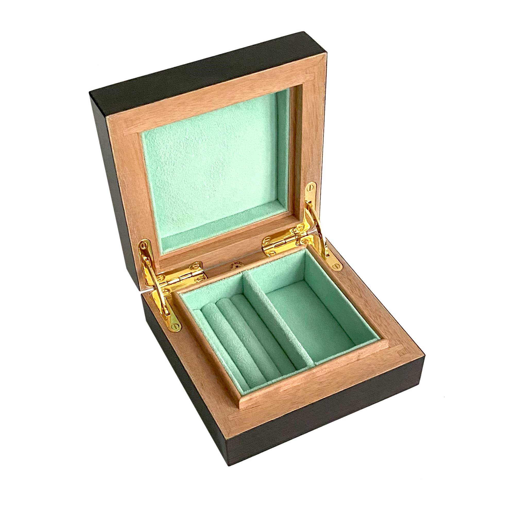 "Classic" - Small jewelry box - Macassar Ebony