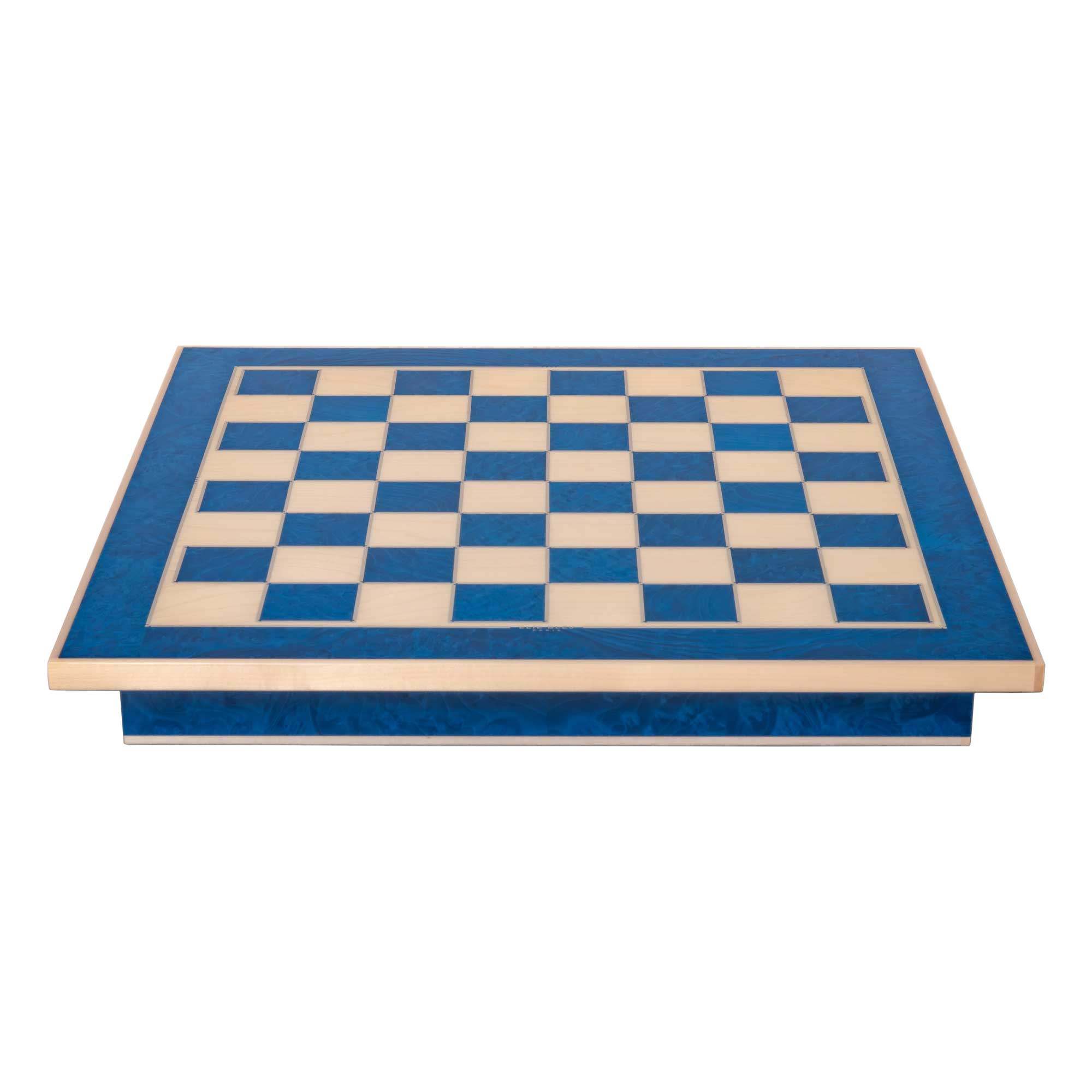 Blue Madrona Burl Chessboard
