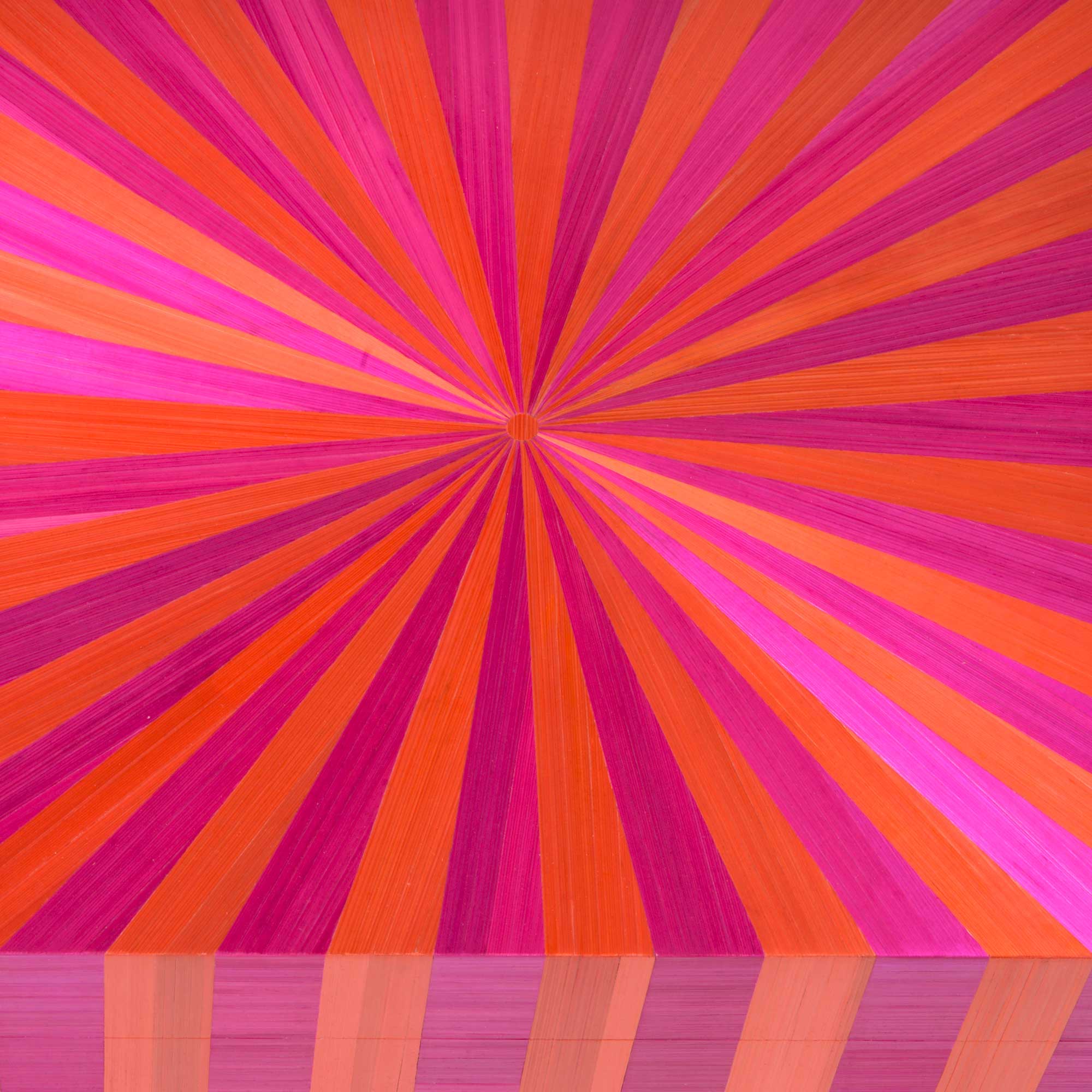 "Marqueterie de paille" Sunset - 50 Cigares