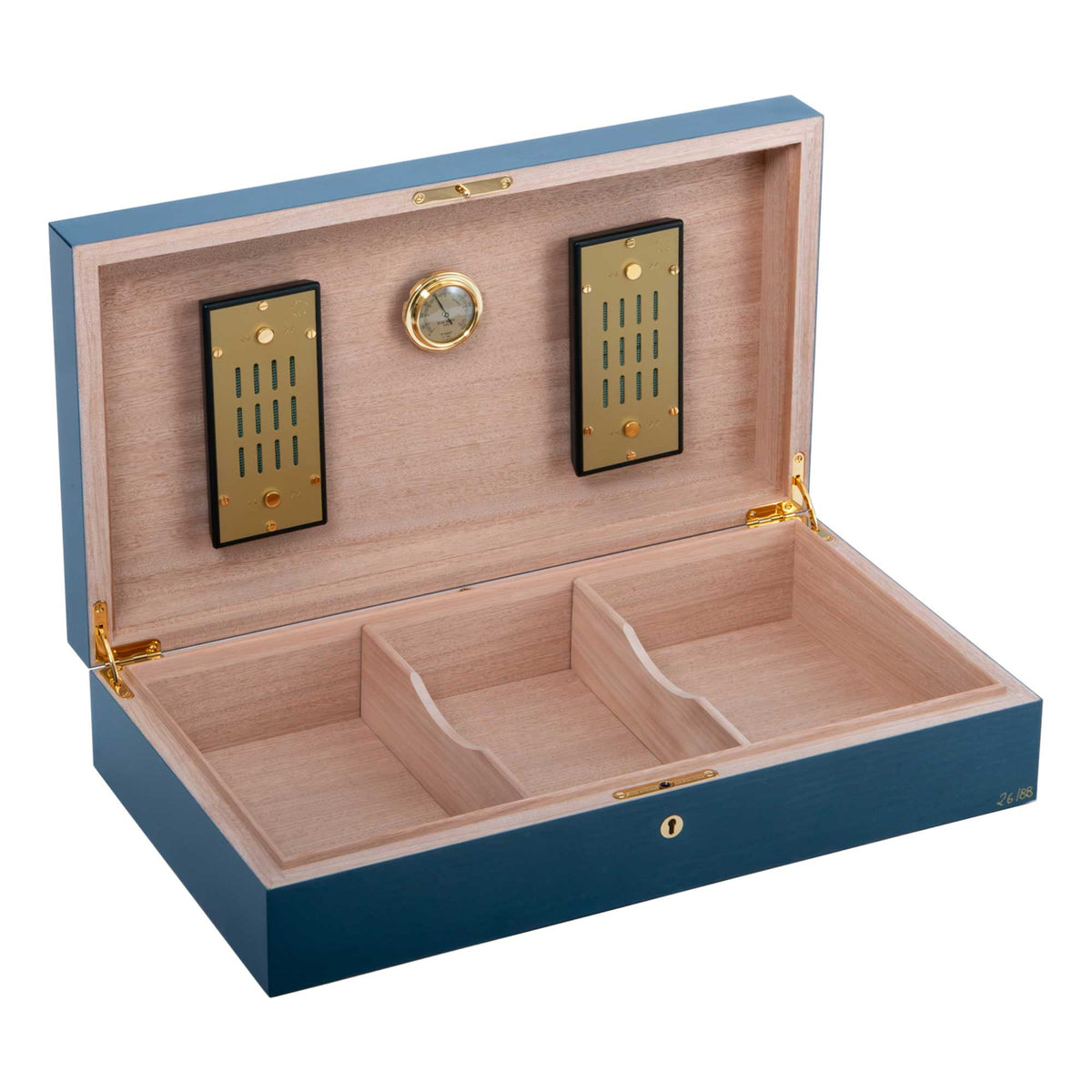 “Fire Goat” Cigar Humidor - 110 Cigars