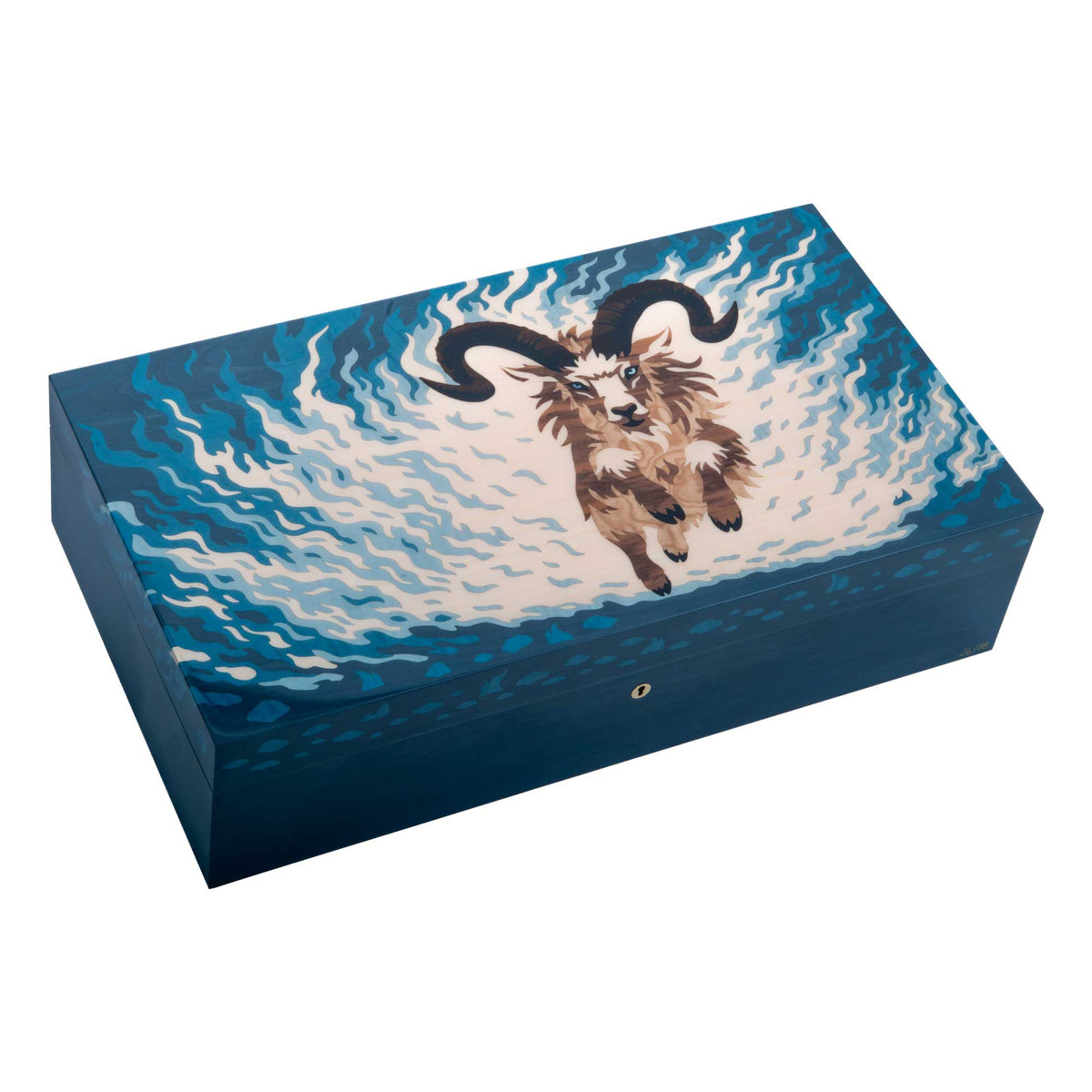 "Fire Goat" Cigar Humidor - 250 Cigars
