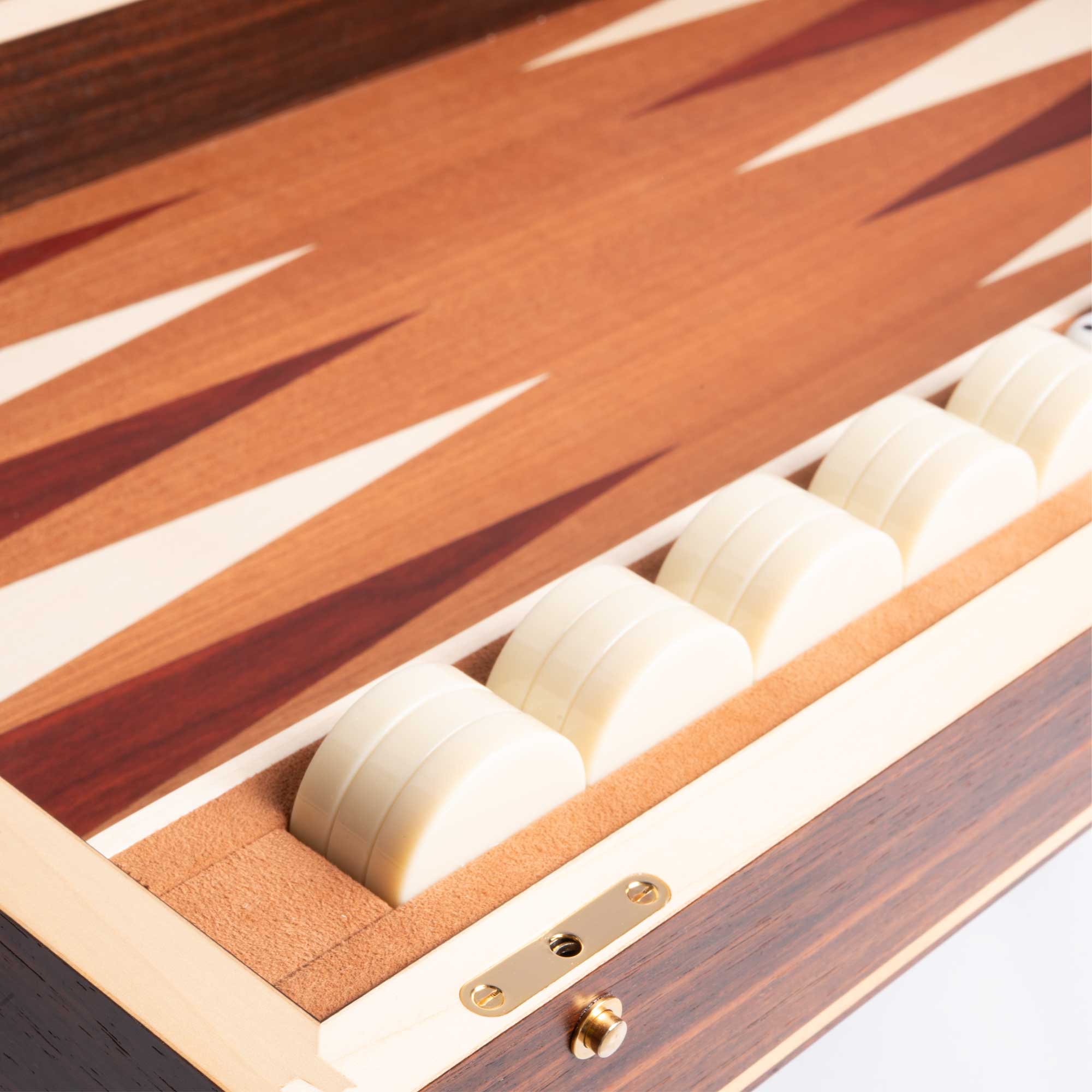 "Palissandre" - Marqueterie - Backgammon