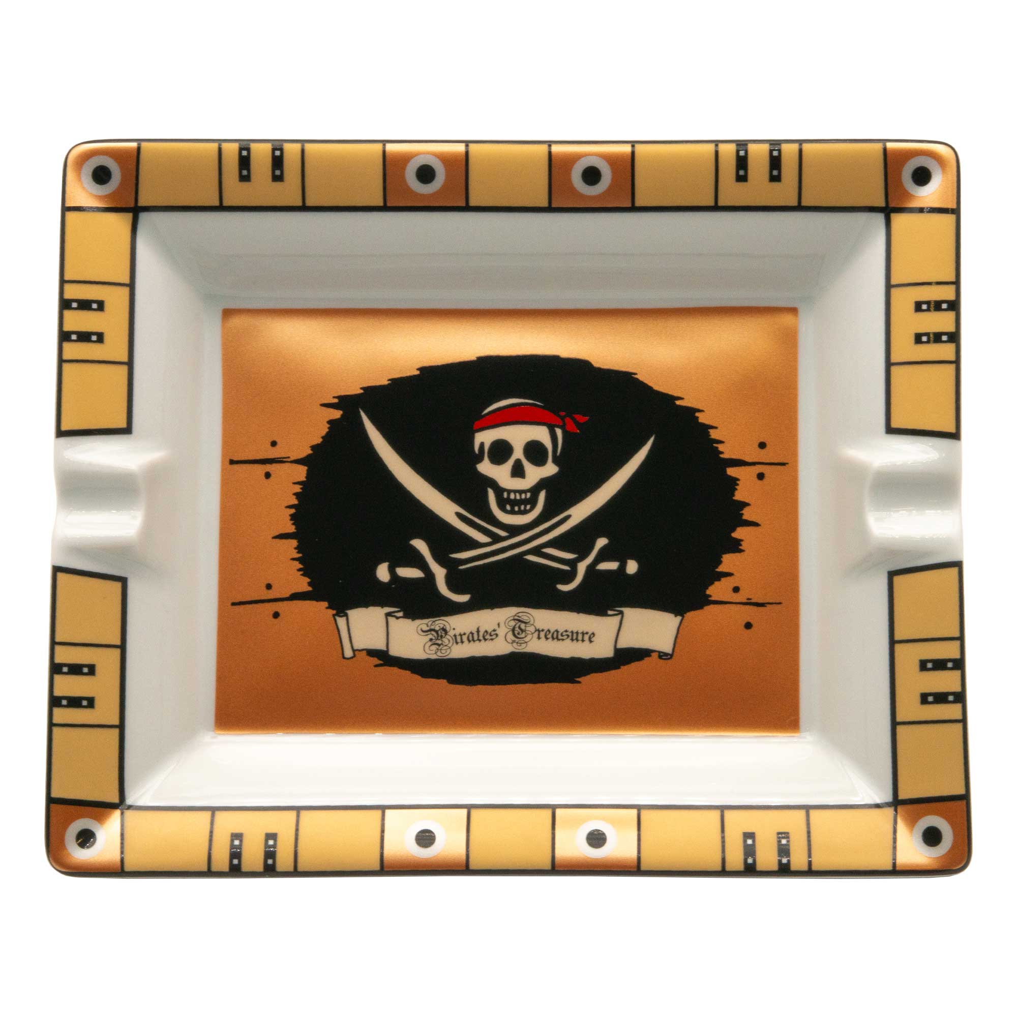 Pirate Porcelain Ashtray