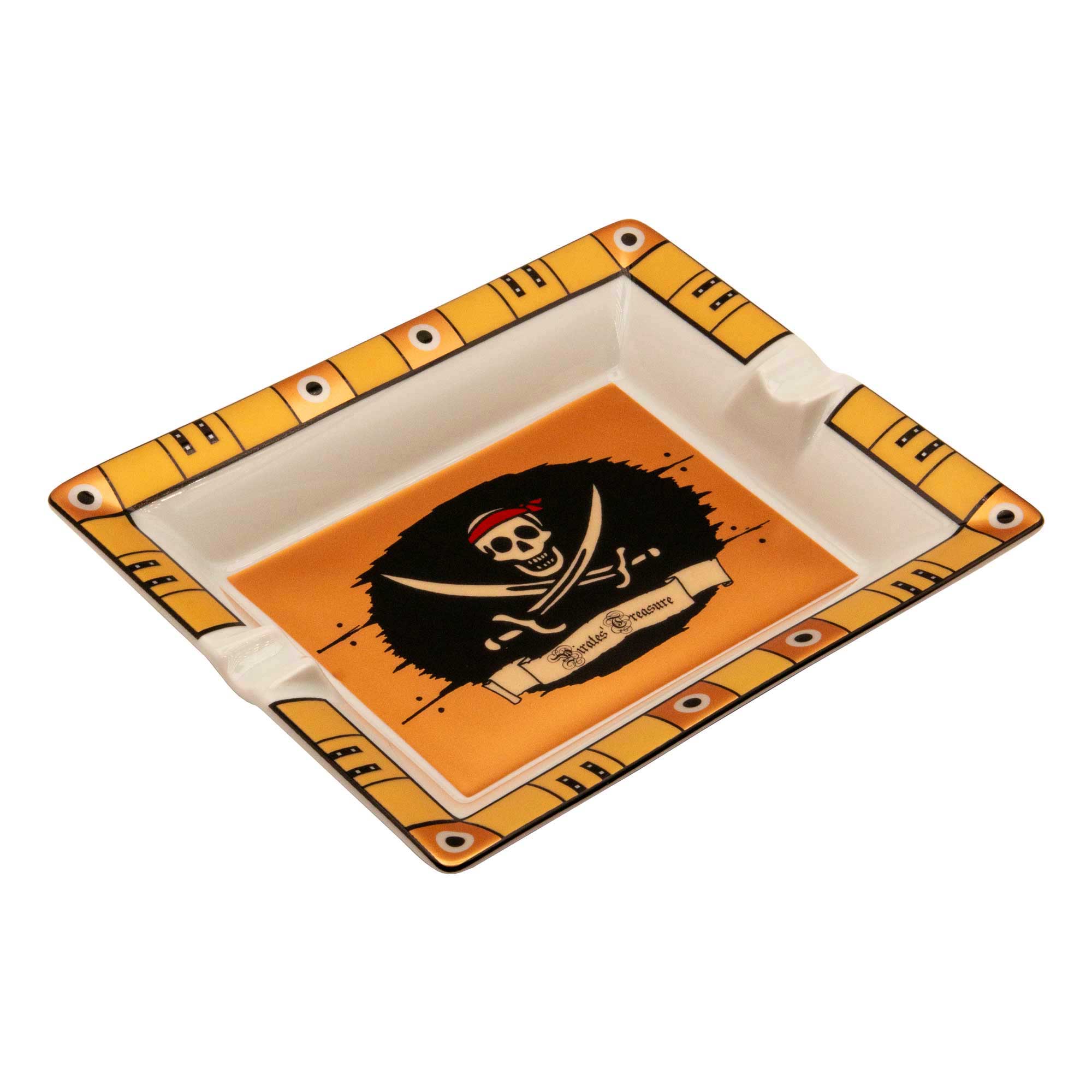 "Pirate" - Porcelain Ashtray