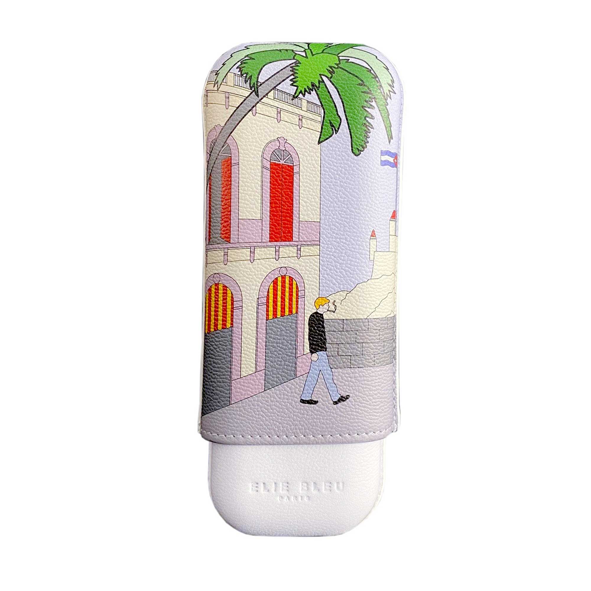 Casa Cubana Cigar Case - 2 Cigars caliber 27