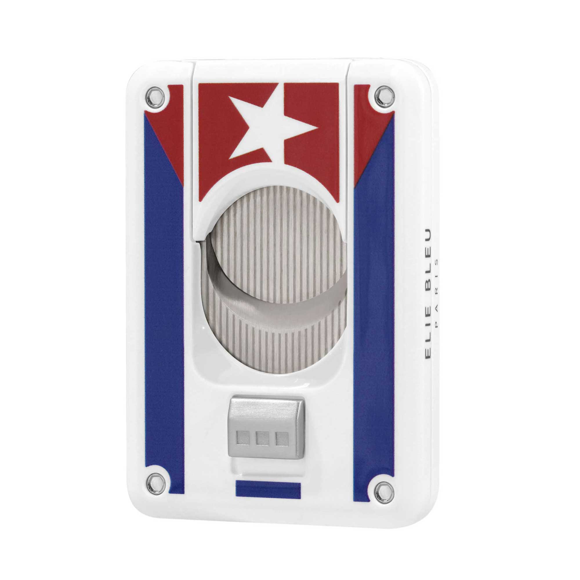 Coupe-Cigare - Double Lame Cuban Flag