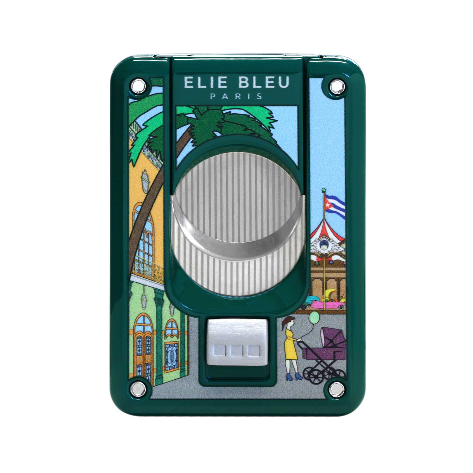 Coupe-Cigare Casa Cubana - Double Lame - "Carousel"