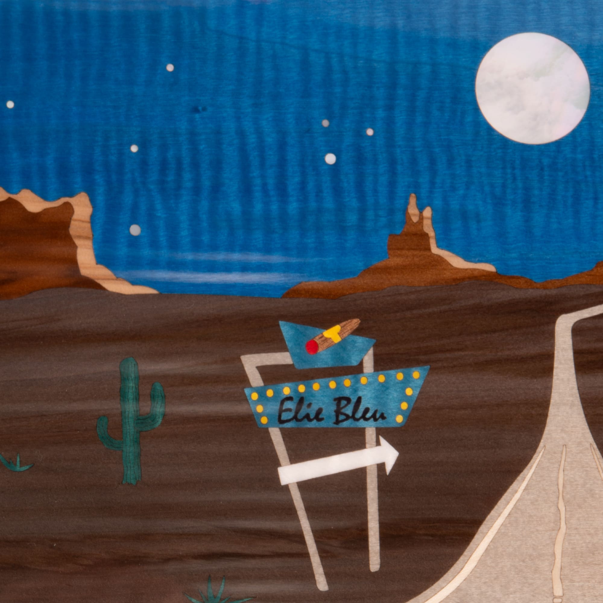 Coffret à Cigares “Route 66 – Nuit de pleine Lune” – 110 Cigares