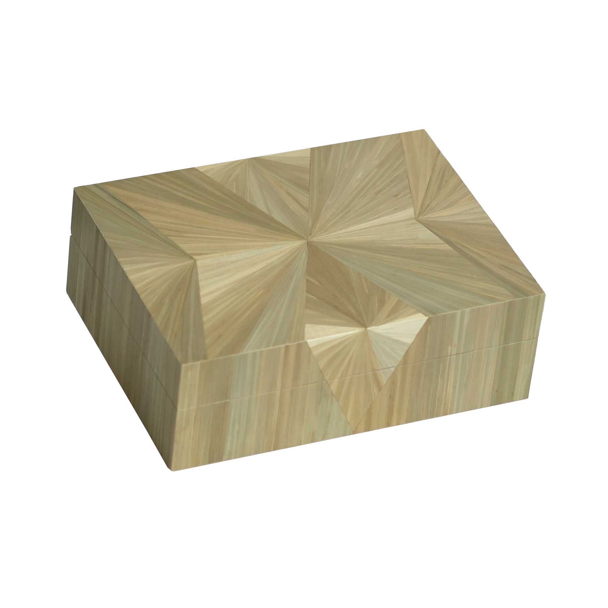 "Marqueterie de paille" - Coffret à Cigarettes ou Cigarillos