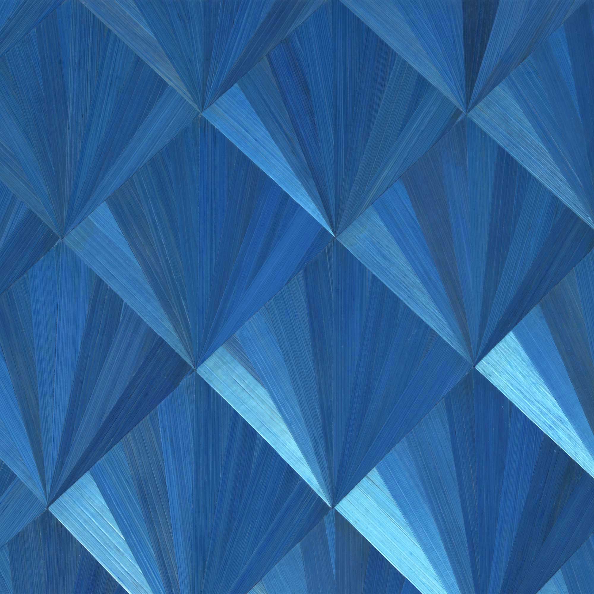 "Marqueterie de paille" Fan - 75 Cigares