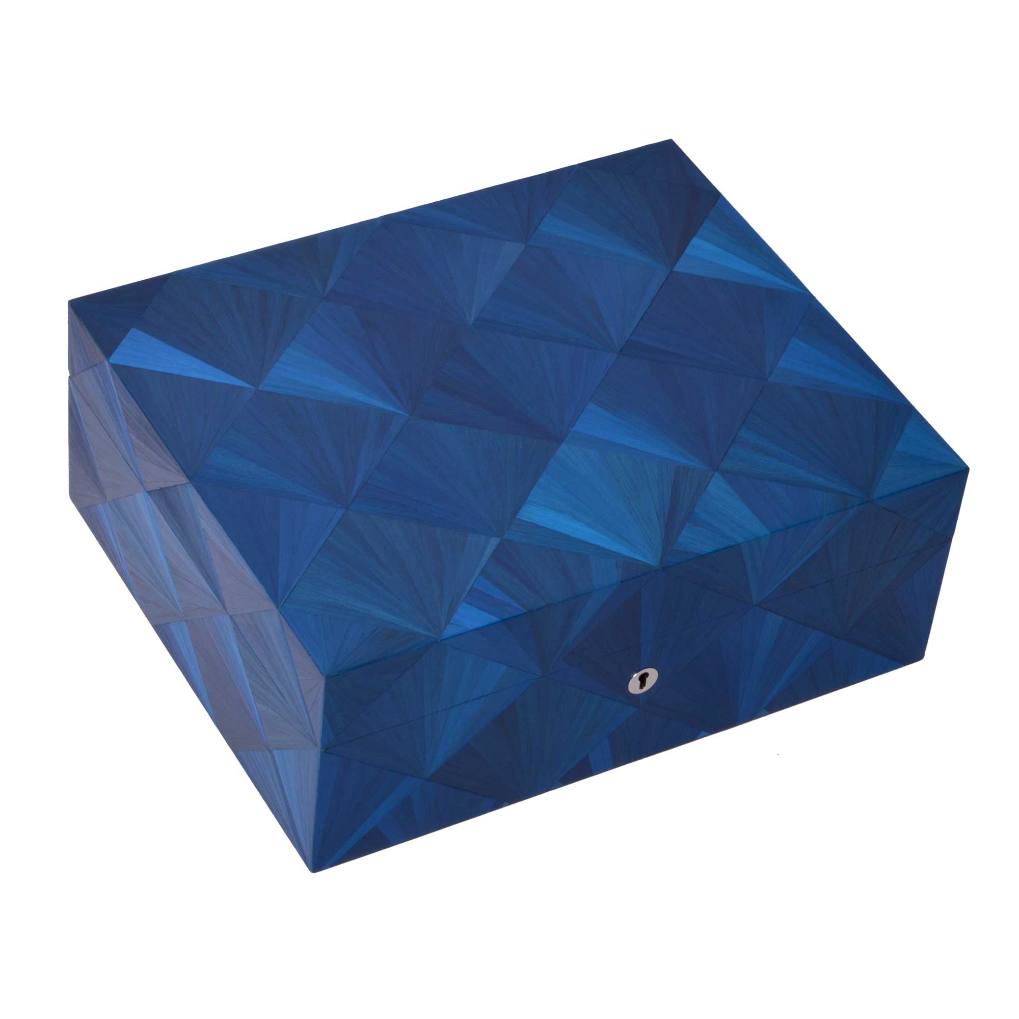 "Marqueterie de paille" Fan - 75 Cigares