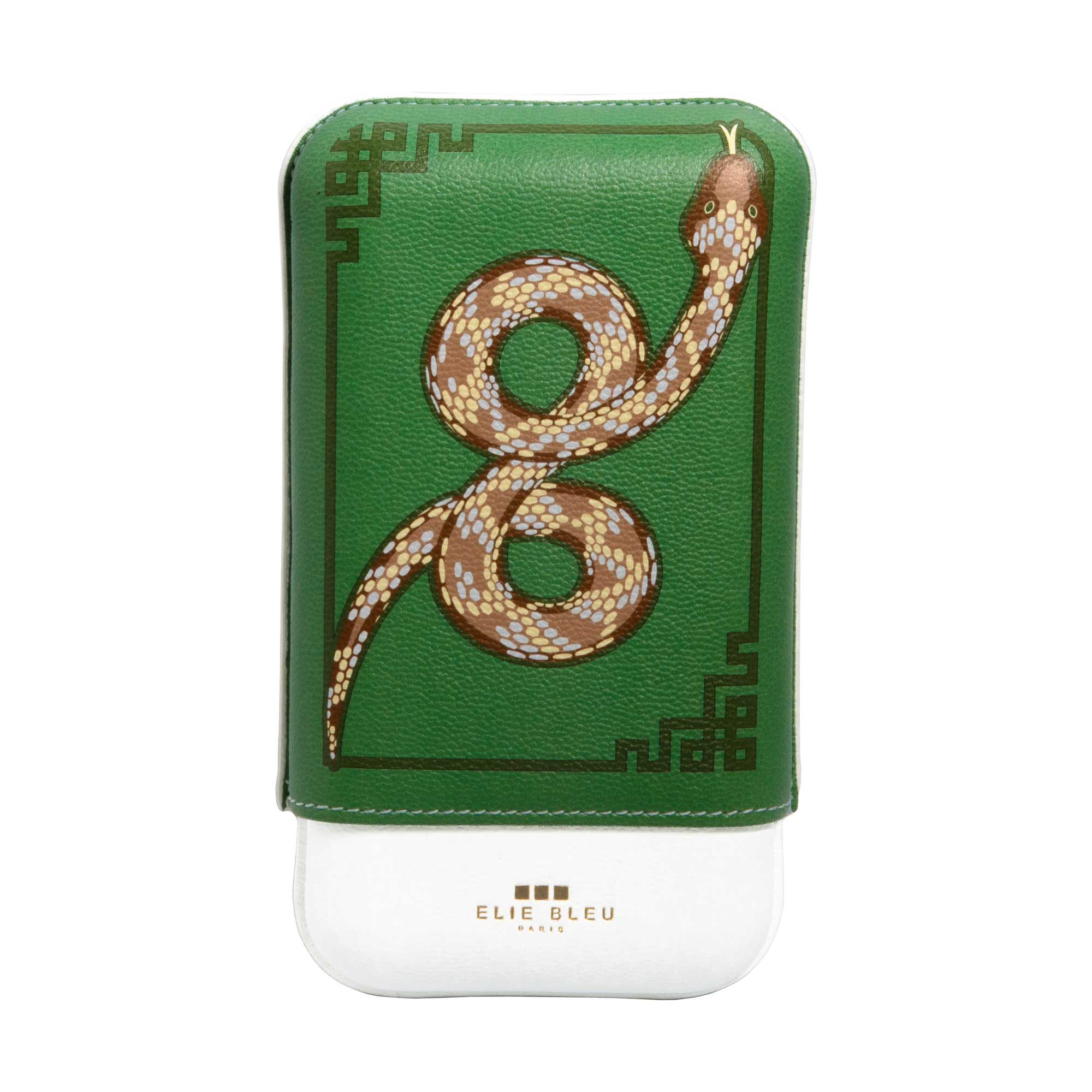 “Snake” Cigar Case – 3 Cigars