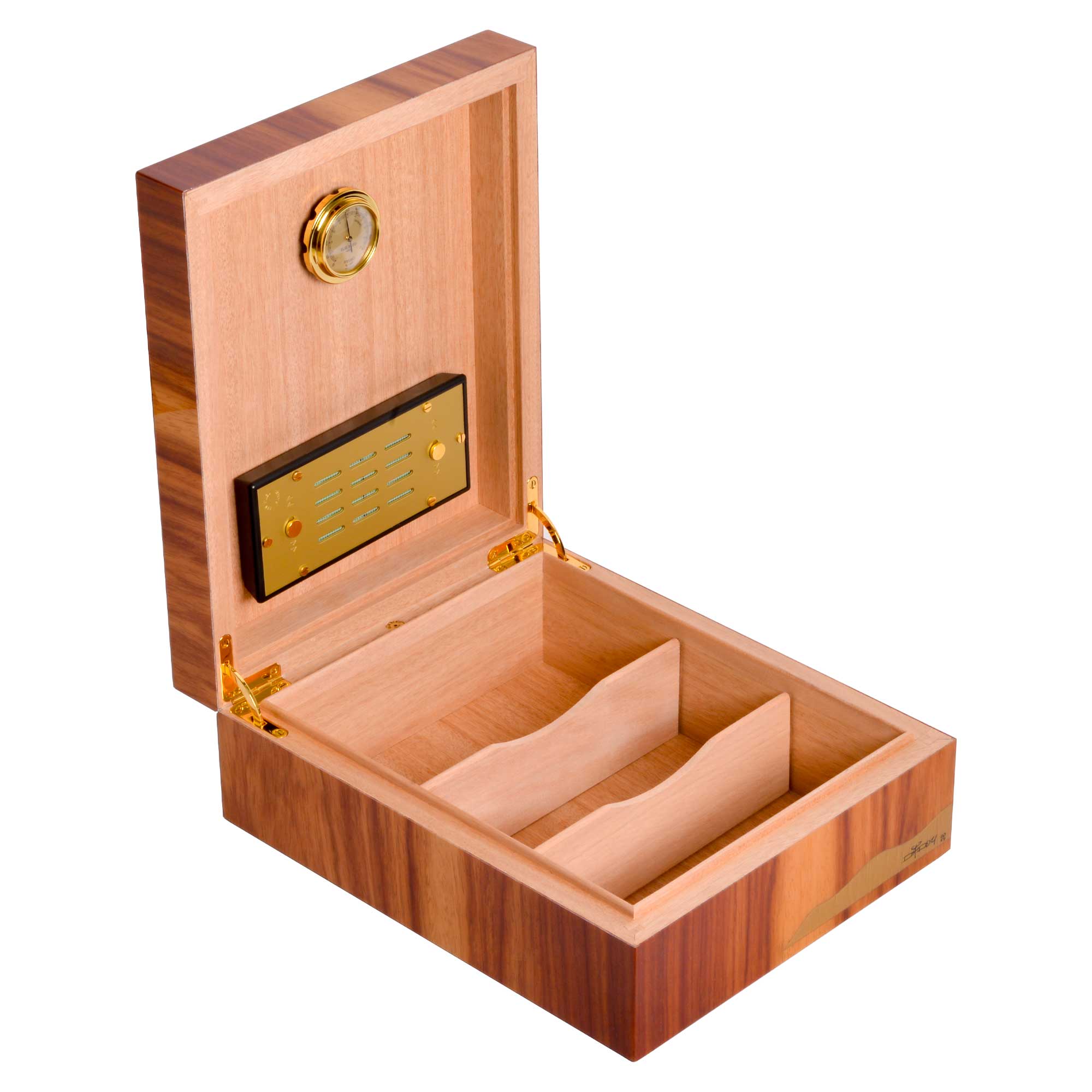 “Ember After Light” Cigar Box by Artist “Dadou” Sandy Perruzza – 75 Cigars