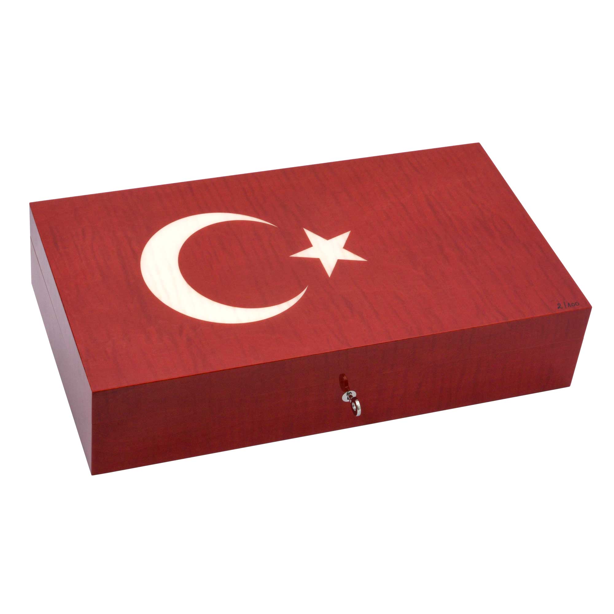 "Turkish" Flag – Humidor 110 Cigars