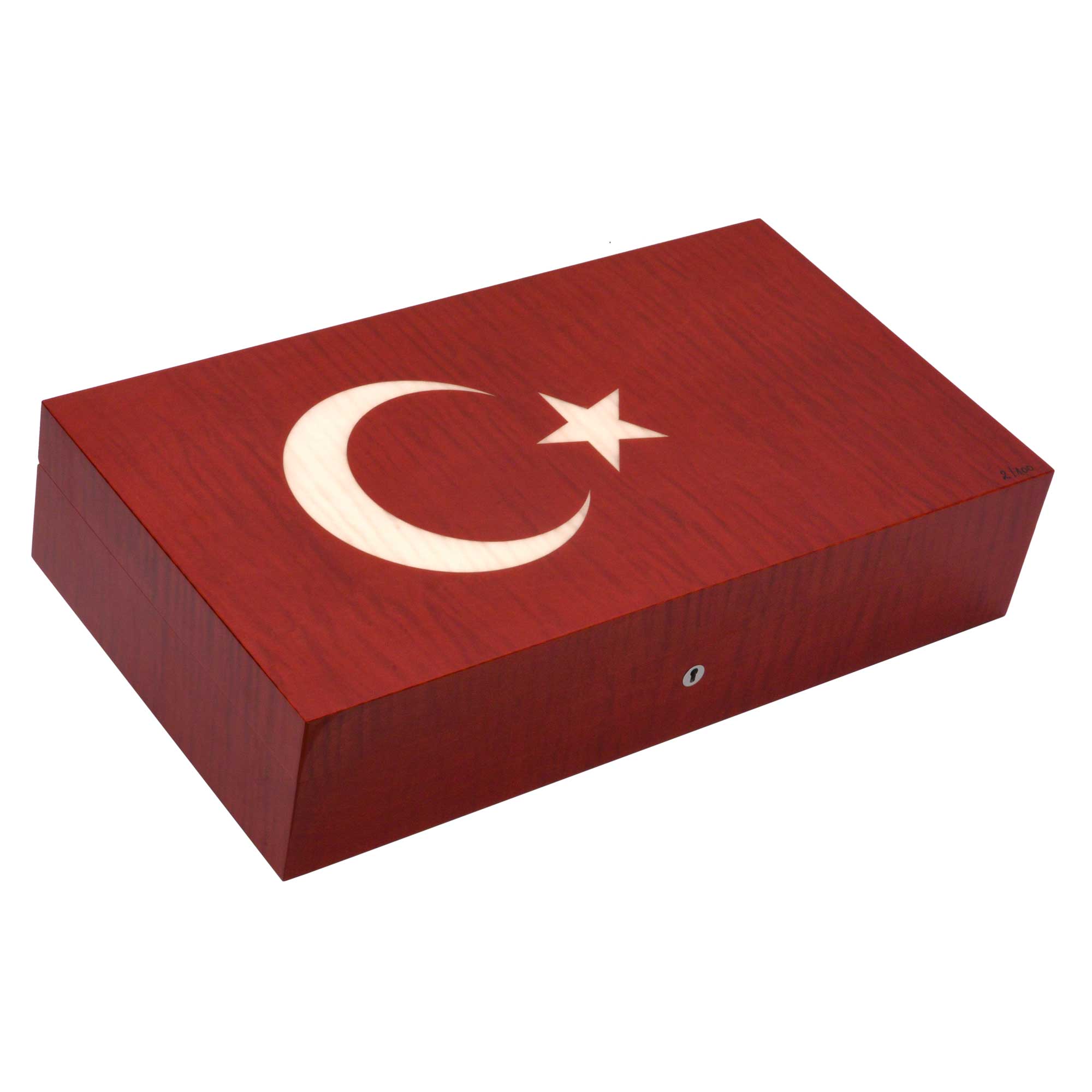 "Turkish" Flag – Humidor 110 Cigars