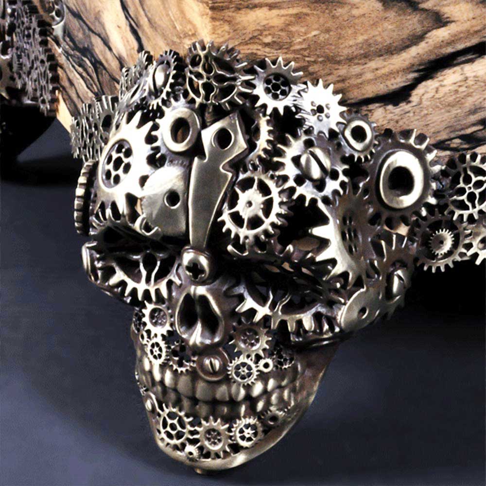 "Think" - Royal Ebony - White Bronze - 500 cigars