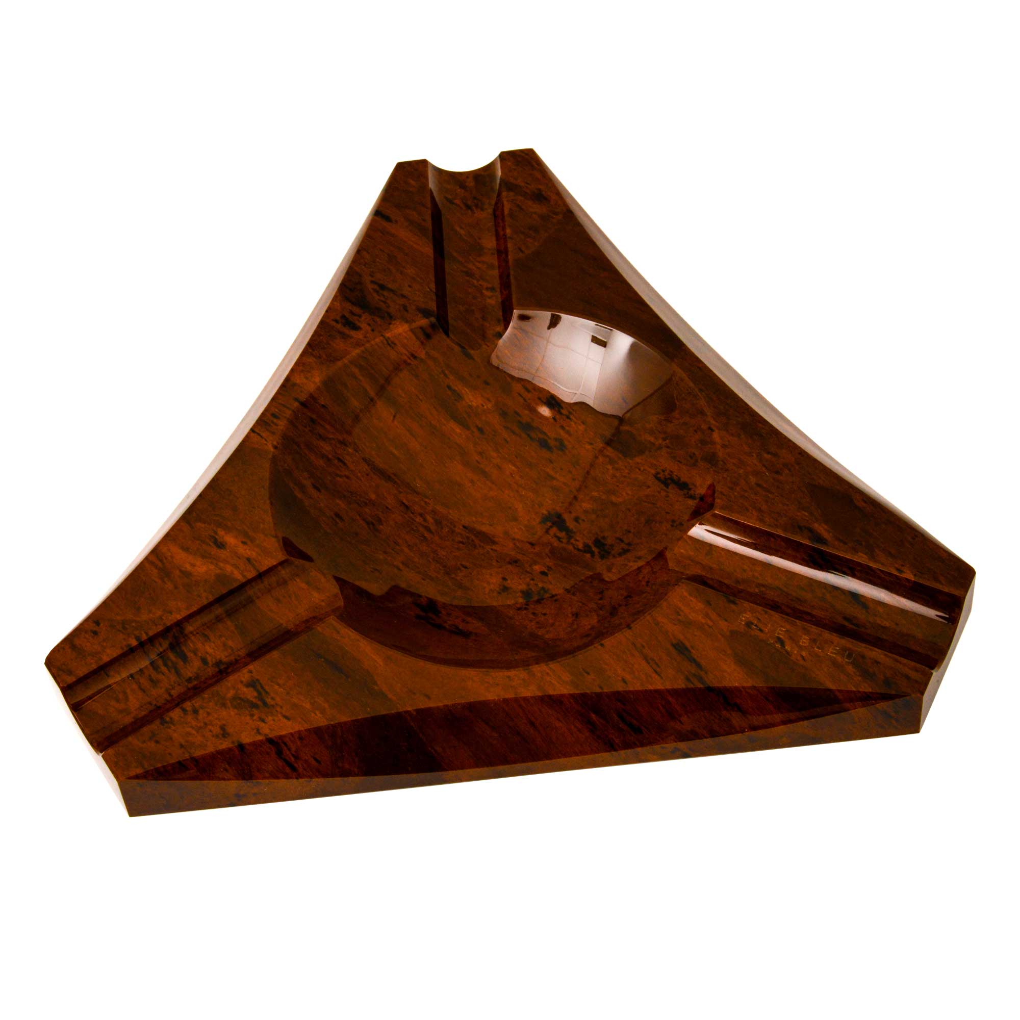 Cendrier “3 Cigares” en Obsidienne - Collection Vakar