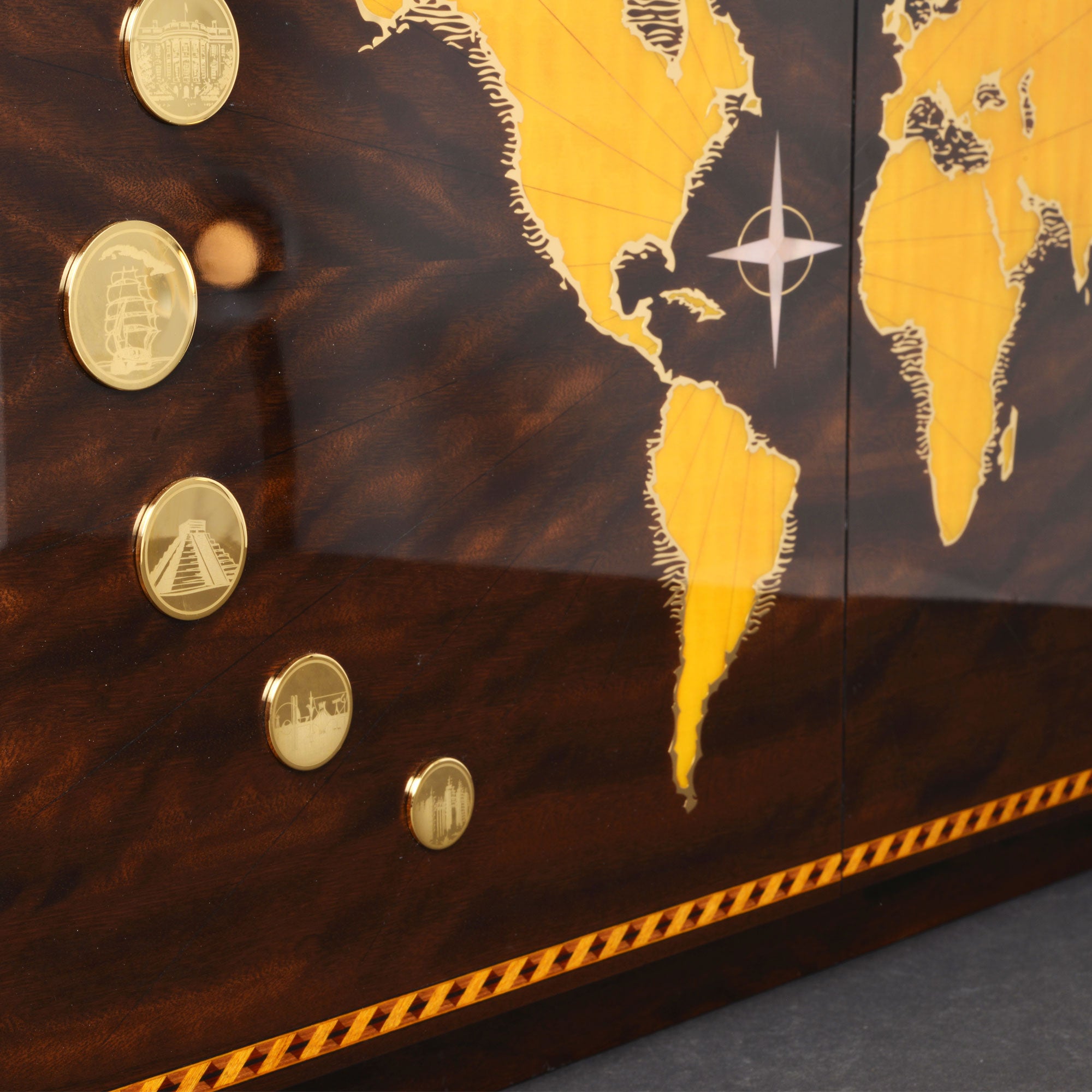 "45th anniversary Elie Bleu" - Cabinet 350 cigars