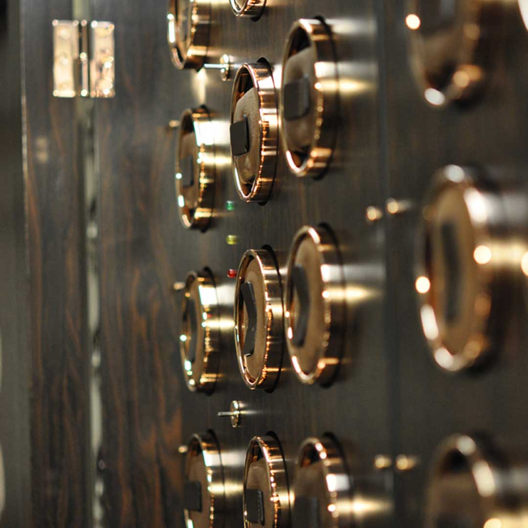 "Ebène de Macassar" - Remontoir 50 montres - Elie Bleu