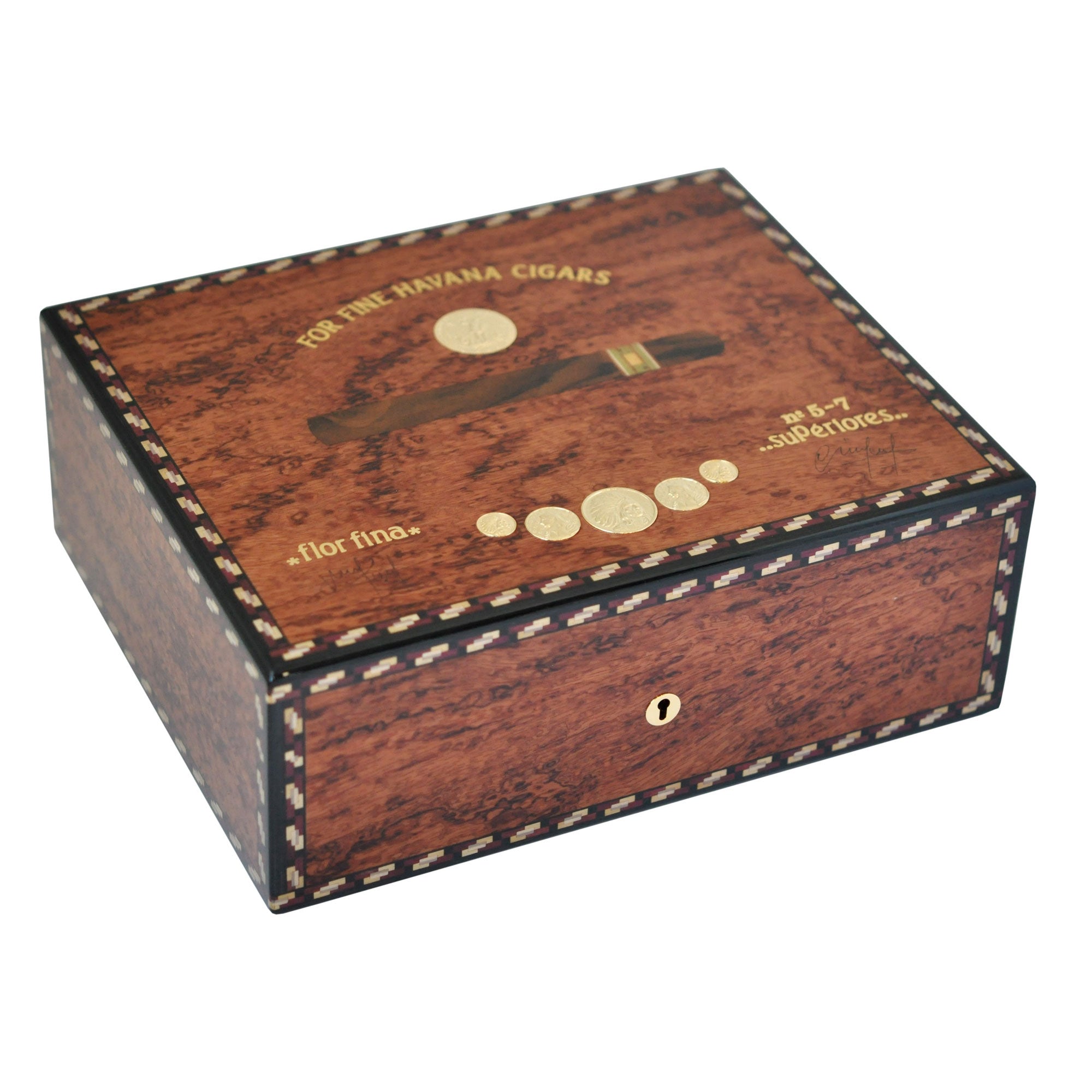 "Médaille" - 75 Cigares - Elie Bleu