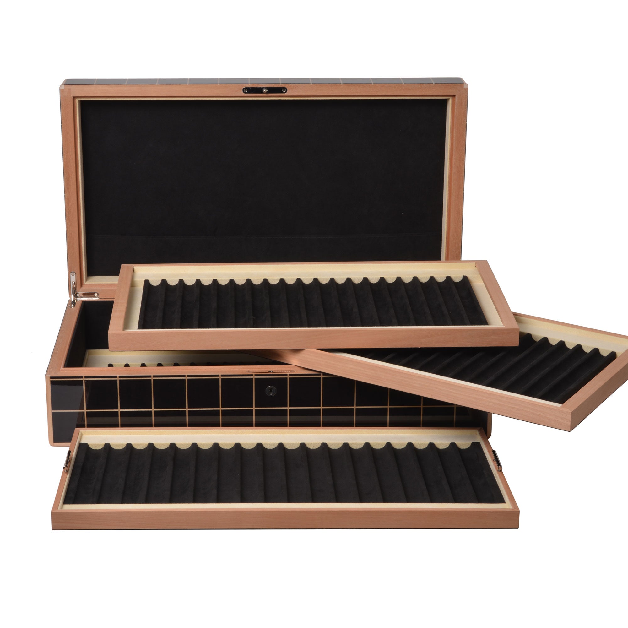 "Quadrillé" - 74 pens