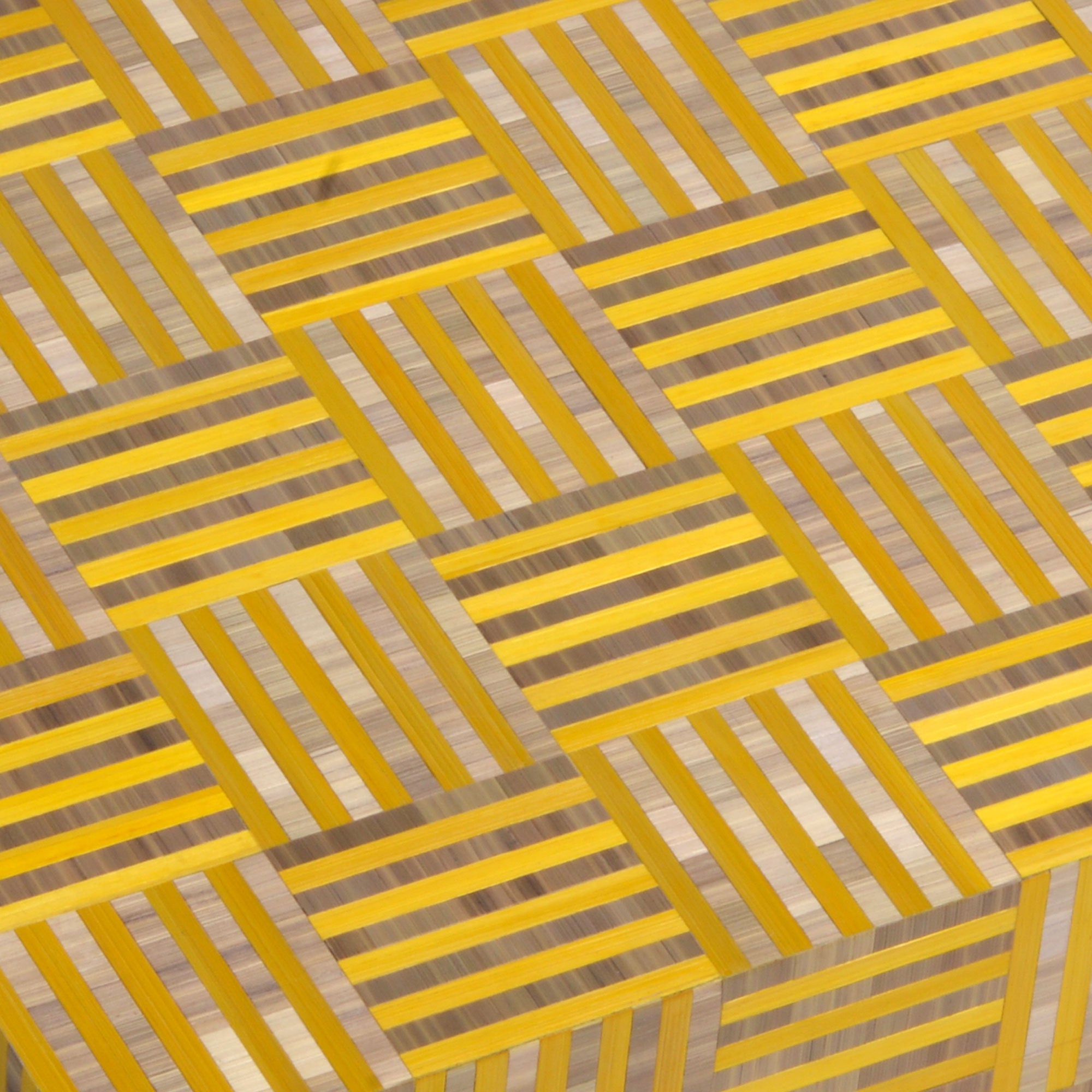 "Marqueterie de paille" Cube - 75 Cigares - Elie Bleu