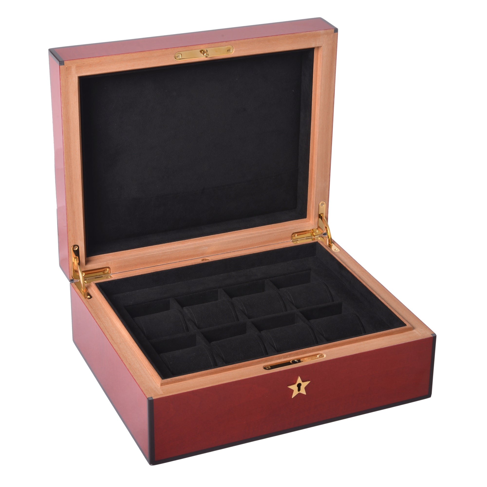 "Mao" Rouge - Coffret 8 montres