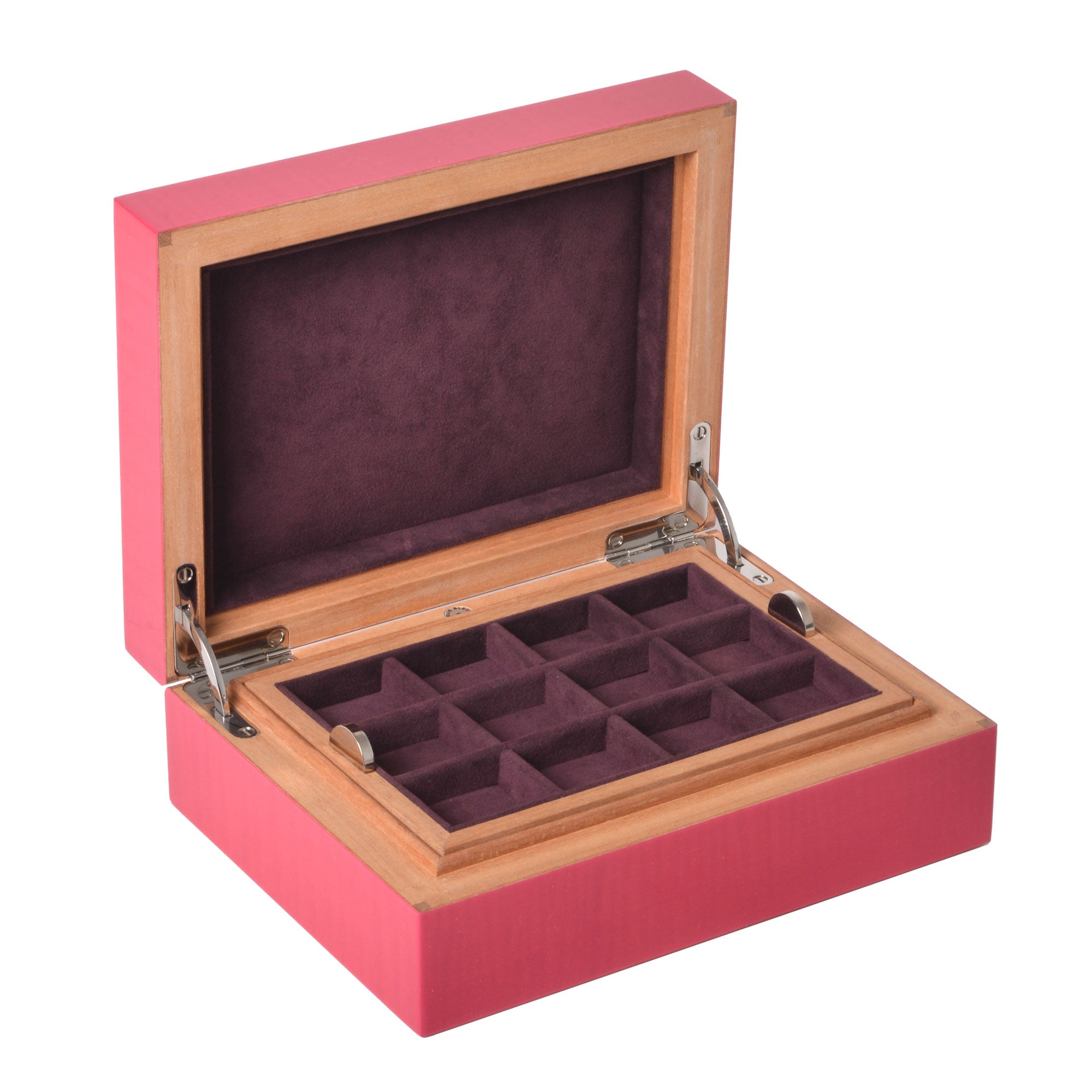 "Fruit" - Coffret pour 24 bagues ou 24 paires de Boutons de Manchette