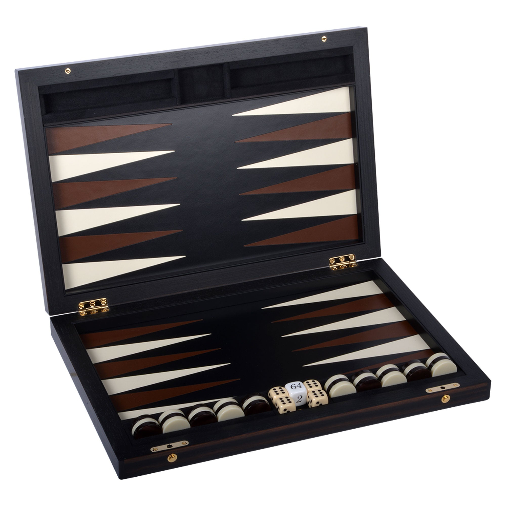 "Ebène vert" - Backgammon - Elie Bleu