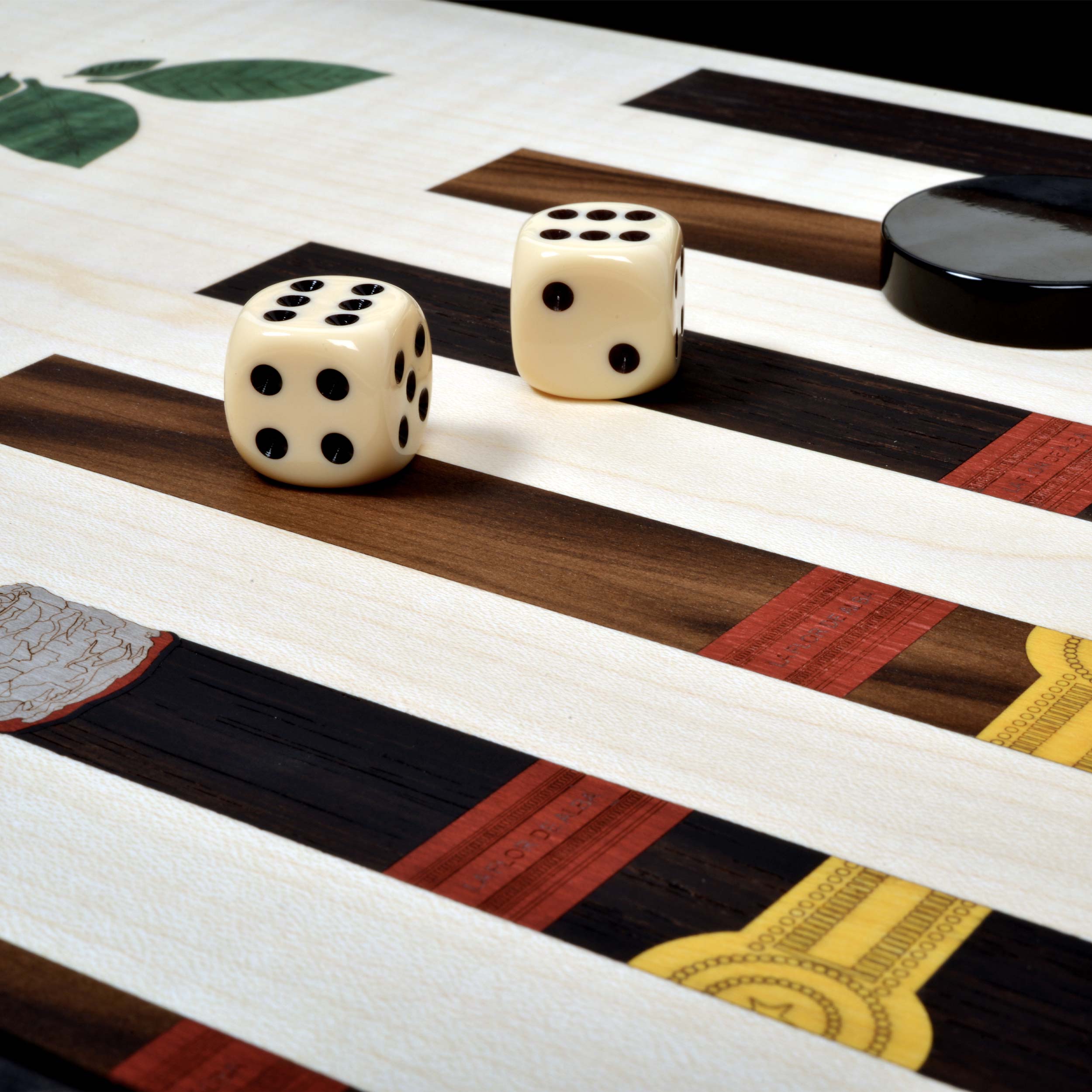 "Flor de Alba" - Backgammon - Elie Bleu