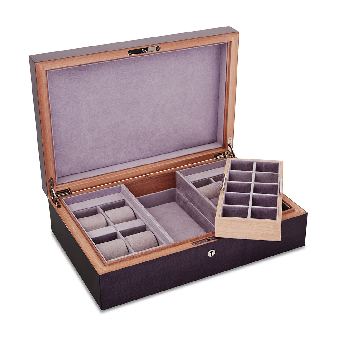 "Fruit" - Coffret 8 montres/ boutons de manchette - Elie Bleu