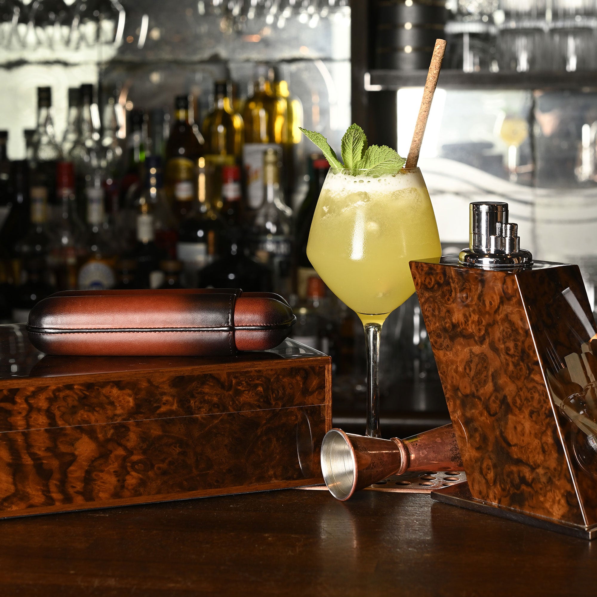 "Walnut Burl" - 50 Cigars