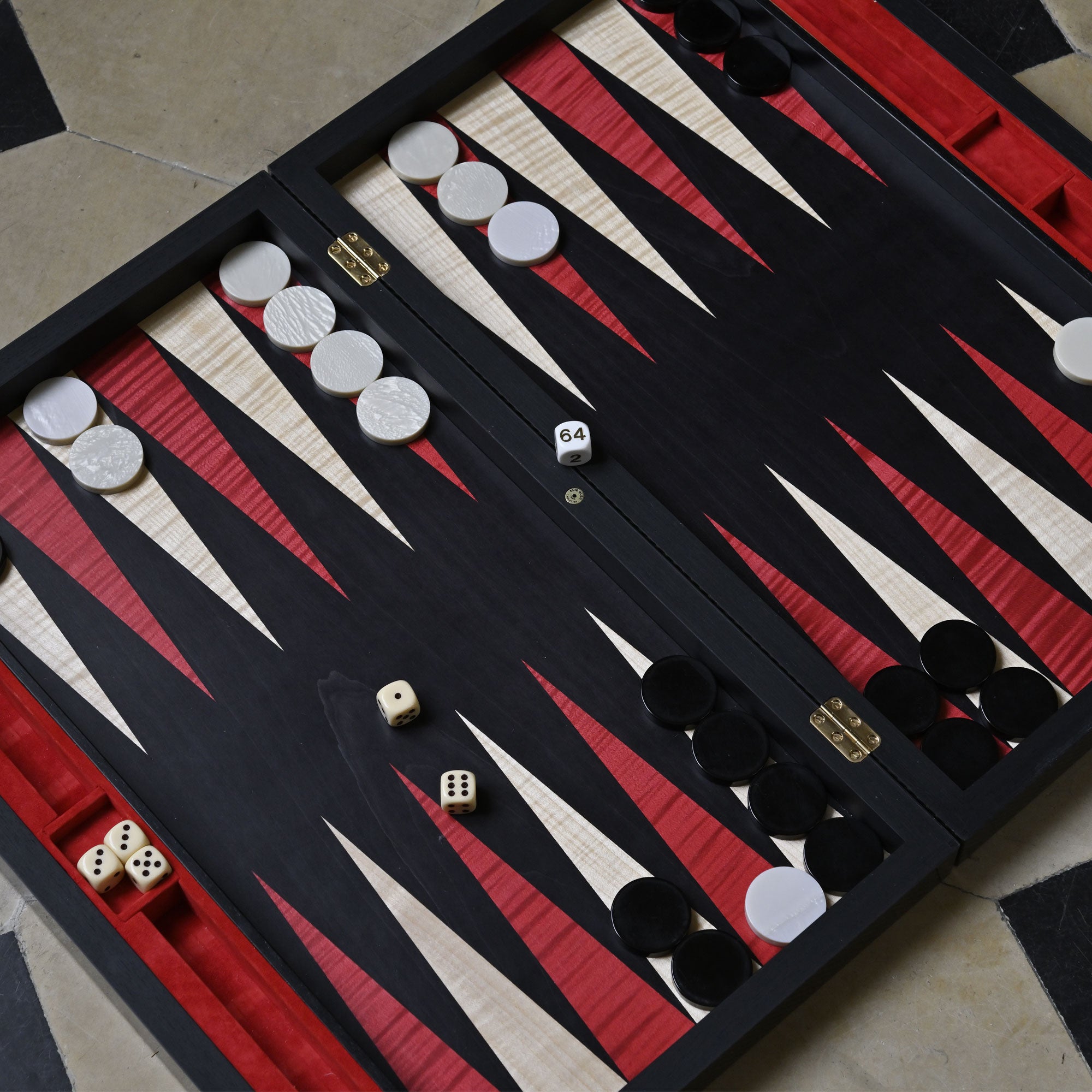 "Carbone" - Backgammon - Elie Bleu