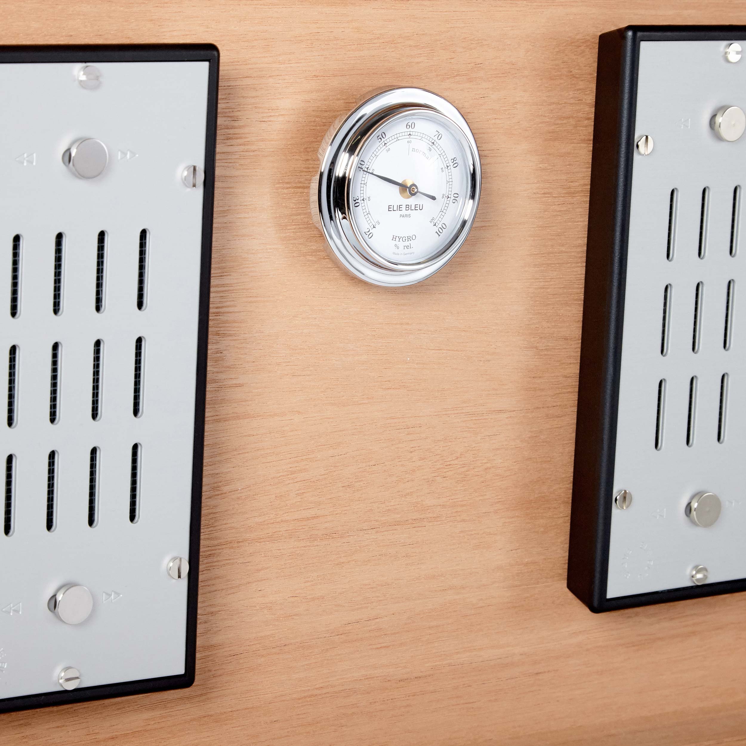 "Marqueterie de paille" - Eventail - 110 Cigares - Elie Bleu