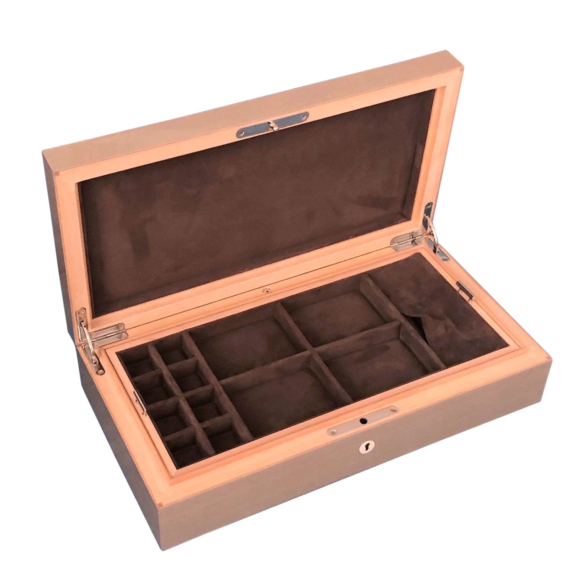 "Butterflies" - Jewelry box in mother-of-pearl marquetry