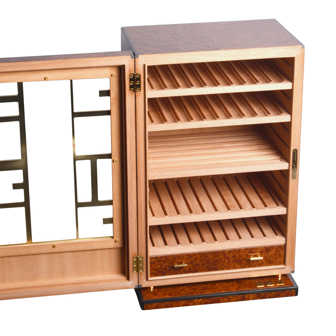 "Bois Classique" - Cabinet 150 cigares - Elie Bleu