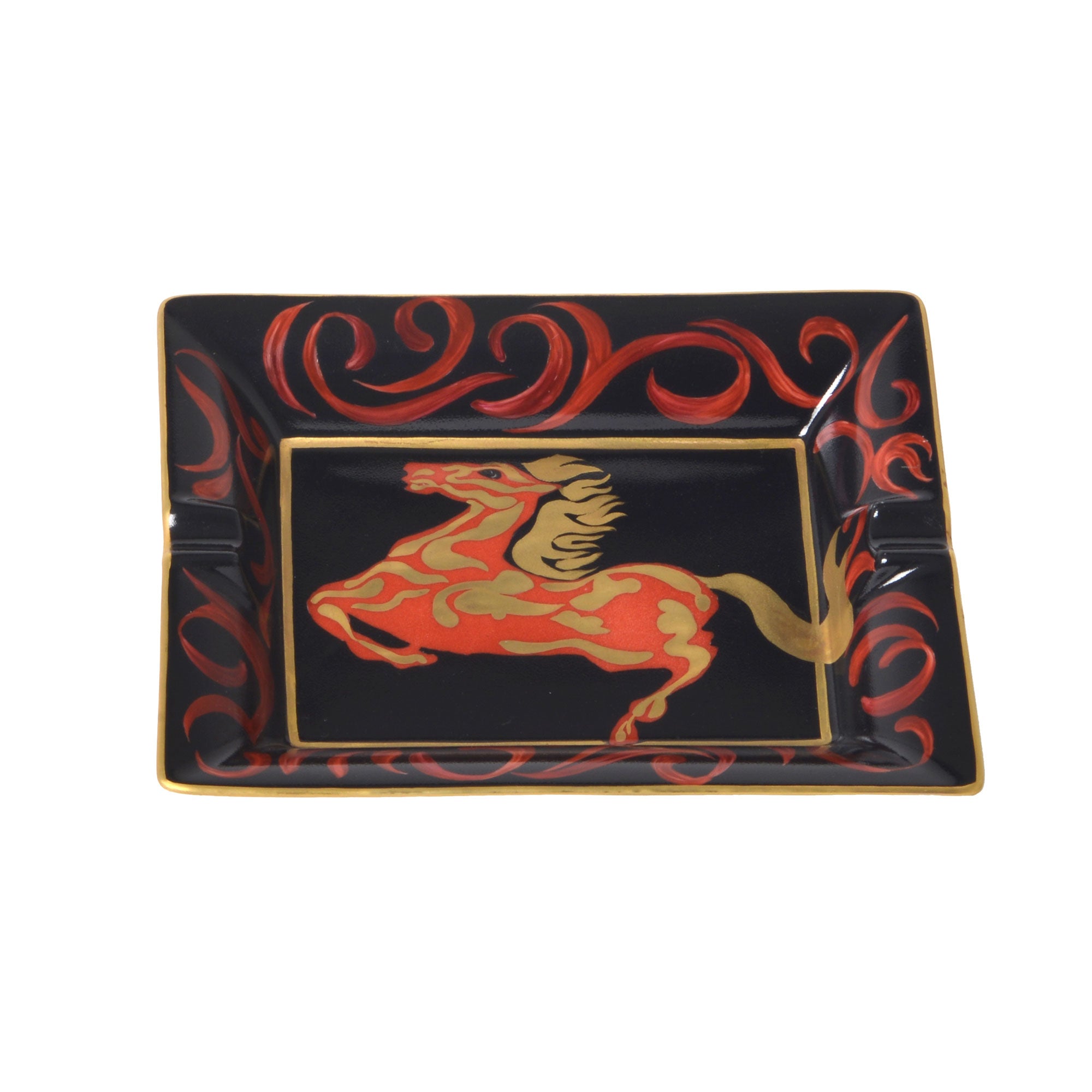 "Horse" - Porcelain Ashtray