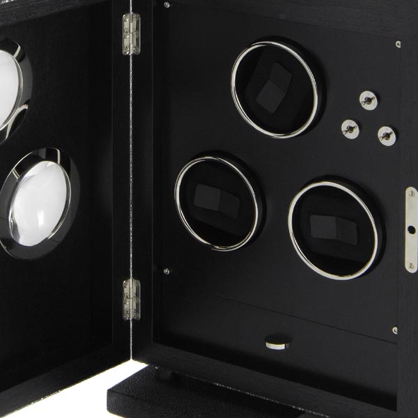 "Racing" - Remontoir 3 montres bleu - Elie Bleu