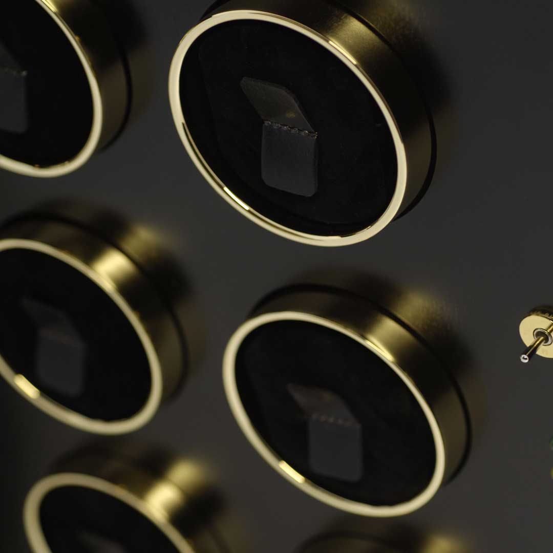 "Ebène royal" - Remontoir 6 montres - Elie Bleu