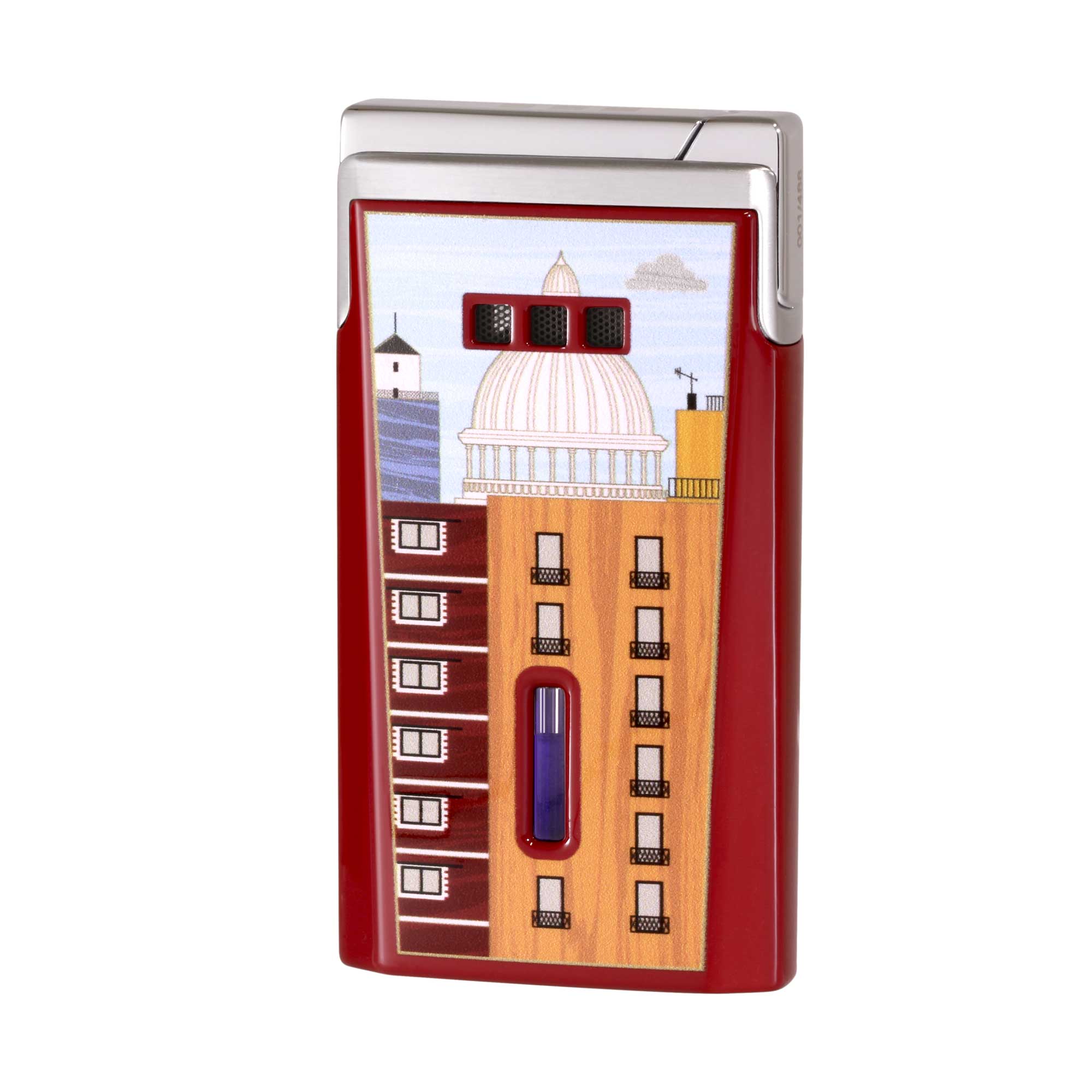 "J15" - Pocket Lighter in Lacquer Casa Cubana - Capitol