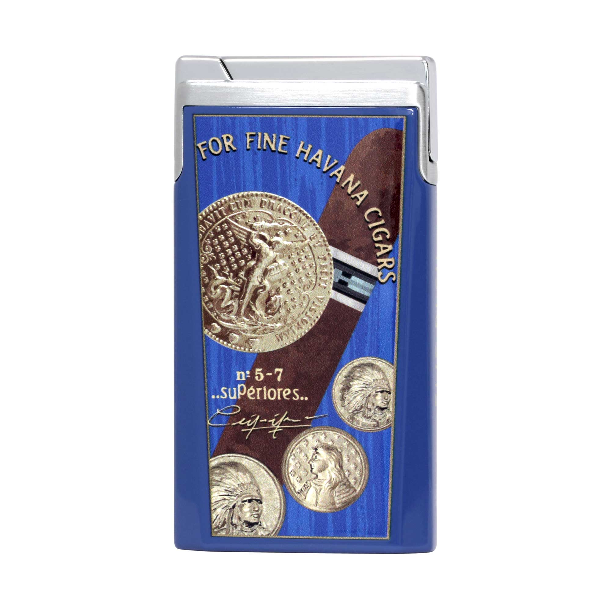"J15" - Pocket lighter in Lacquer Medal